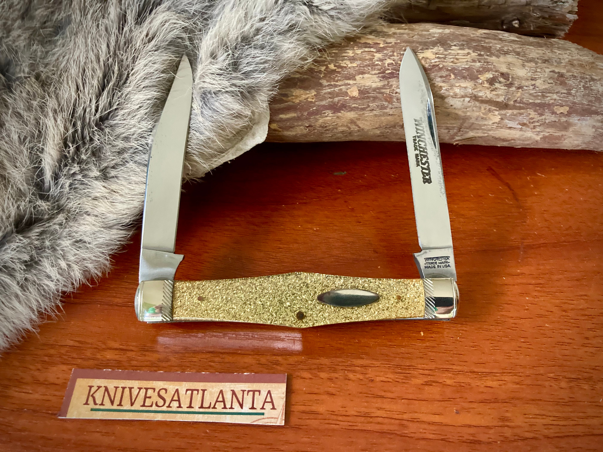 WINCHESTER W 15 2967 GOLDSTONE MOOSE KNIFE ~ Vintage