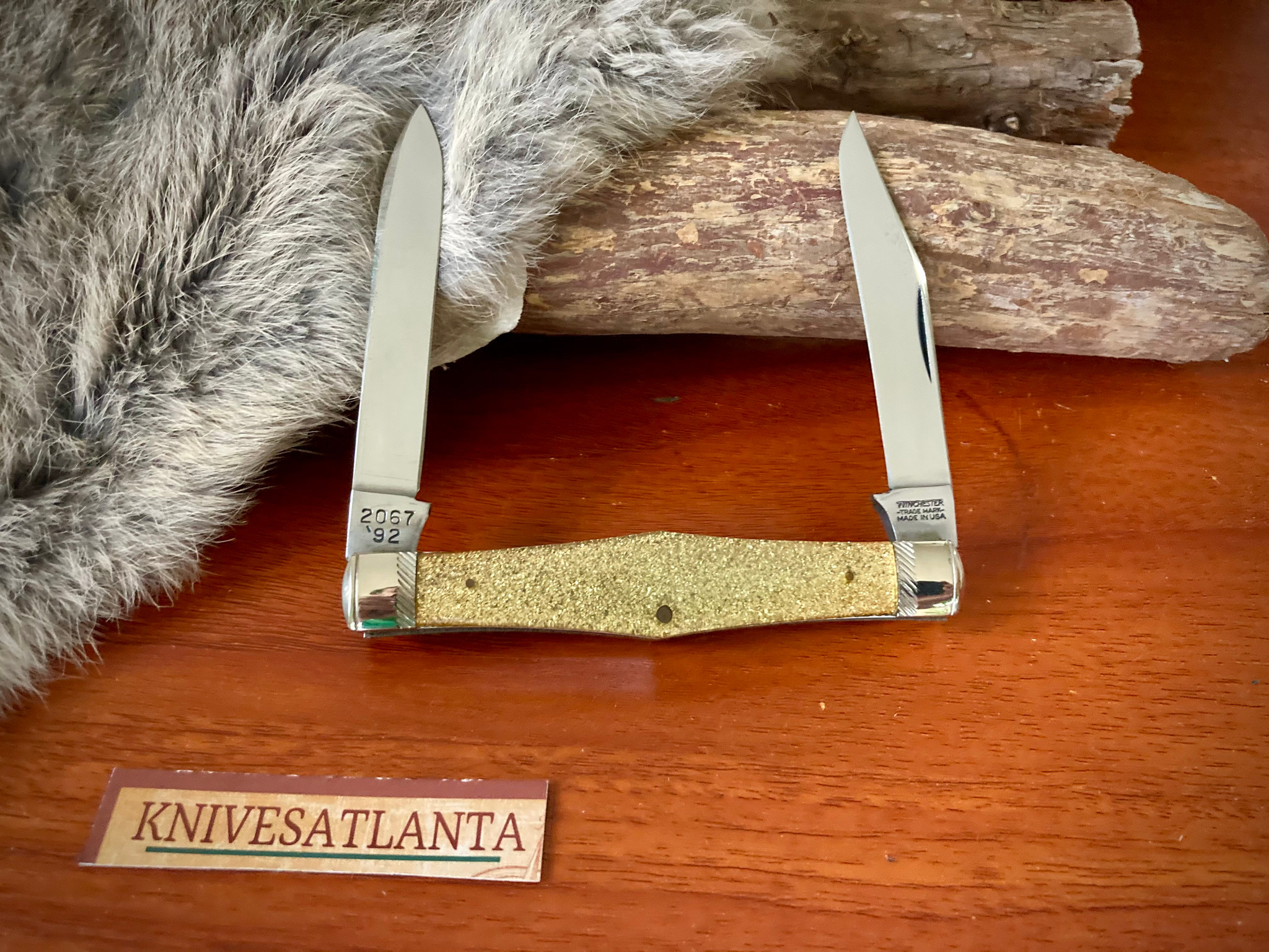 WINCHESTER W 15 2967 GOLDSTONE MOOSE KNIFE ~ Vintage