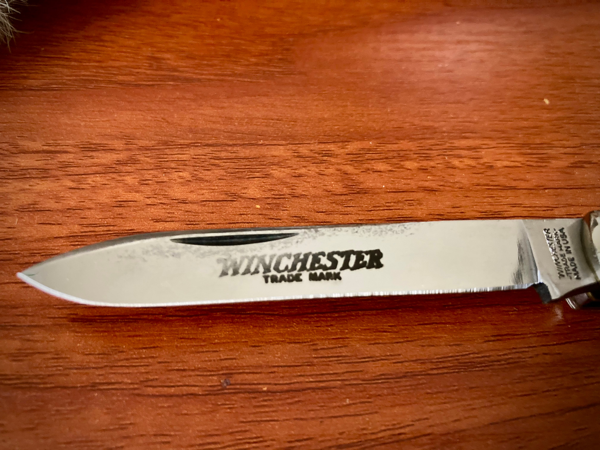 WINCHESTER W 15 2967 GOLDSTONE MOOSE KNIFE ~ Vintage