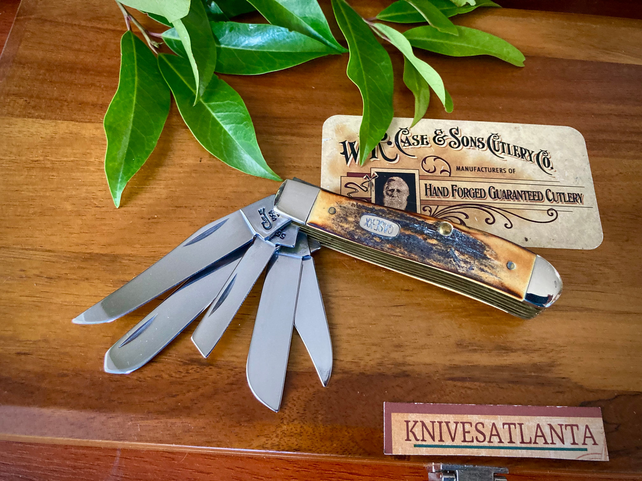 CASE XX MINI TRAPPER BEAST ~ 5 Blade ~ Vintage 1996