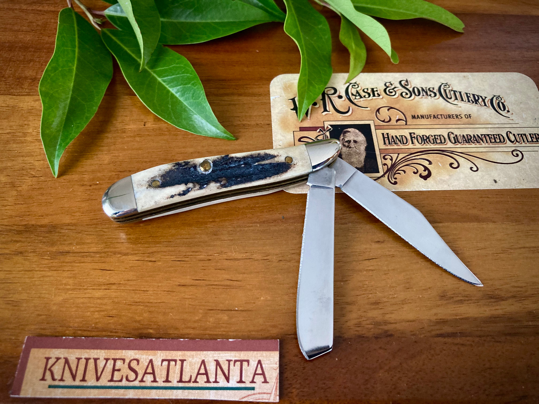 Case Trapper Nut Knife 02170 - Midnight Stag - First Production Run -