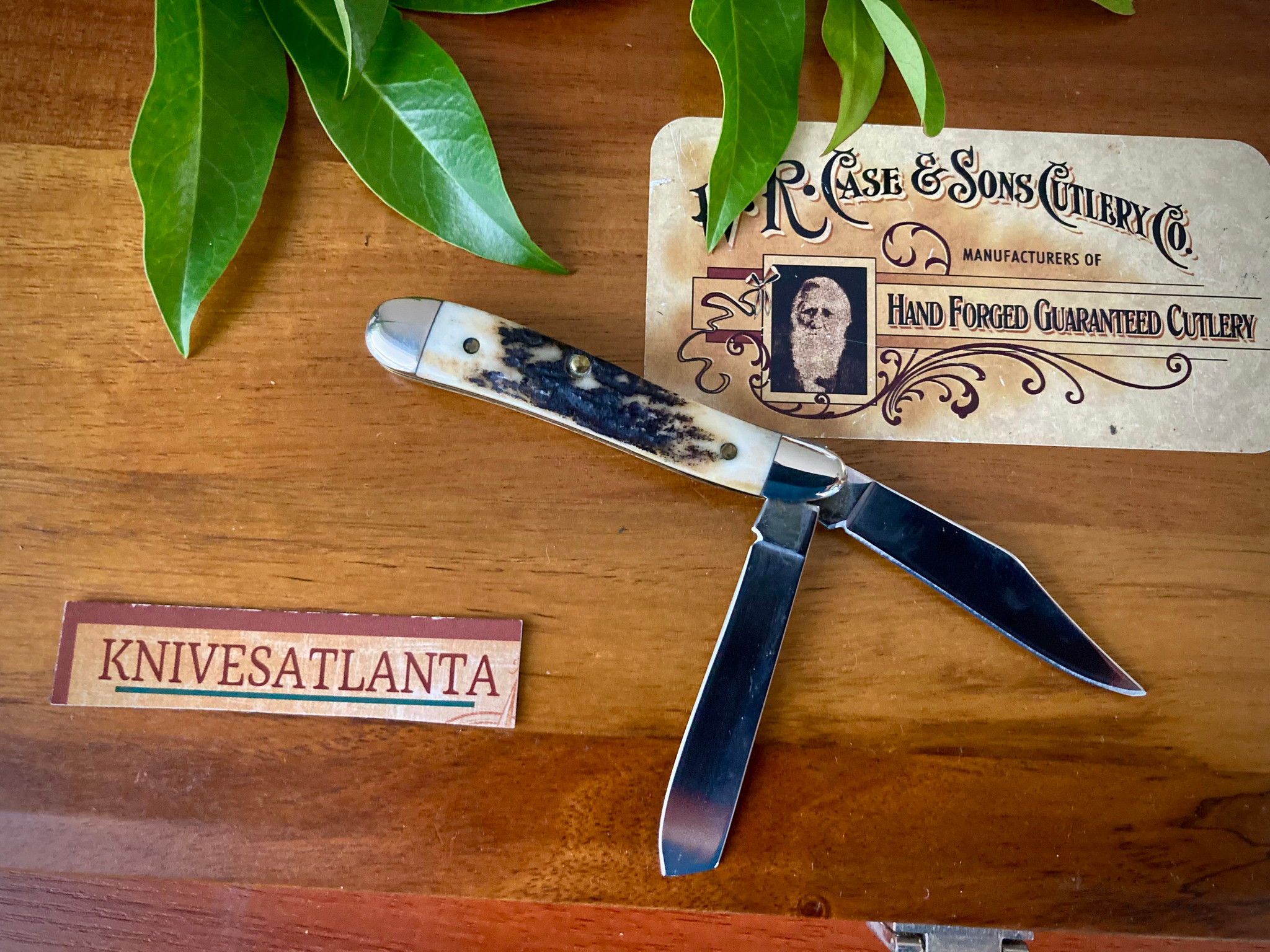 Case Trapper Nut Knife 02170 - Midnight Stag - First Production Run -