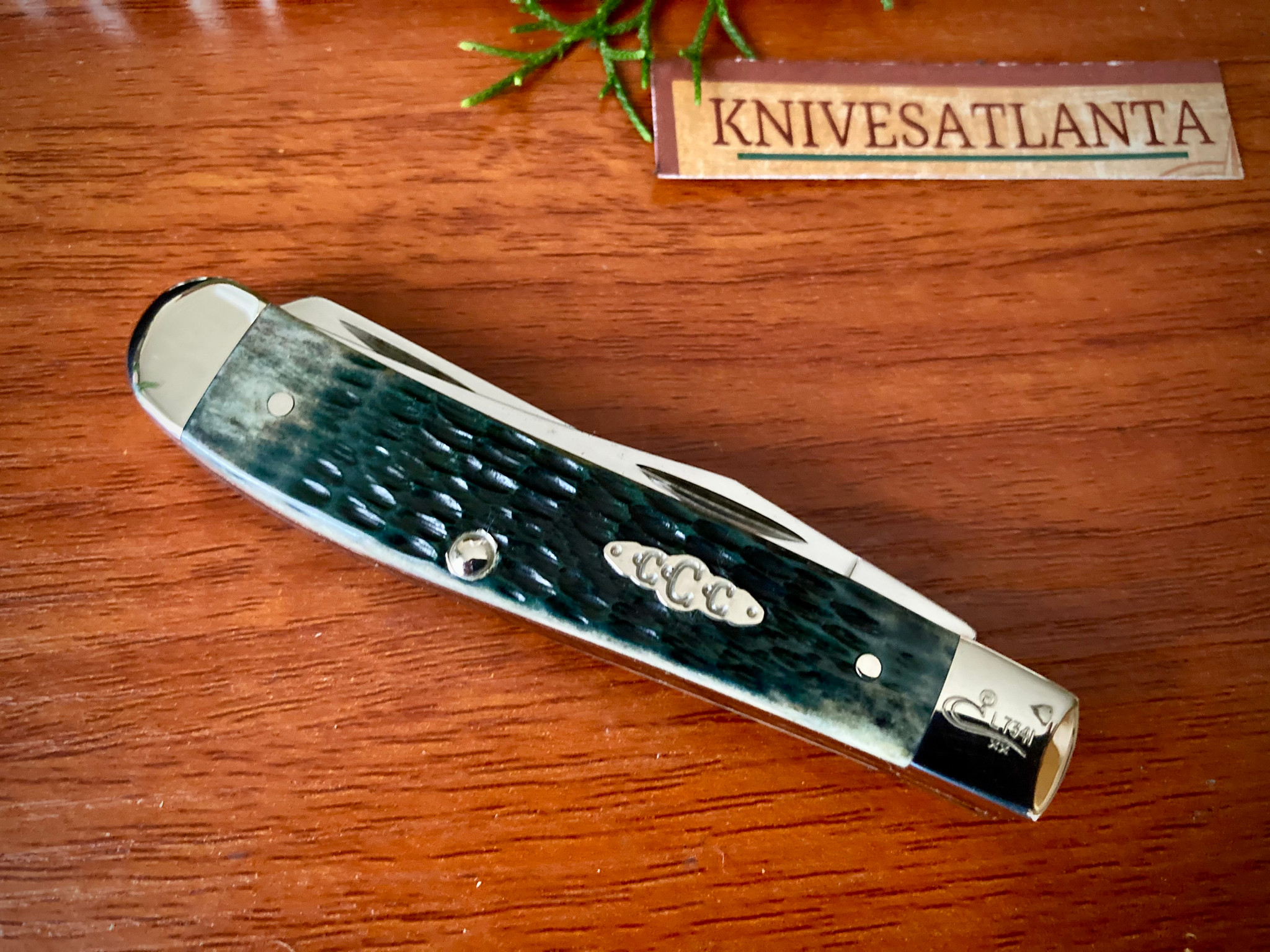 Case Collector Club Allegheny Mountain Rogers Bone Mini Trapper