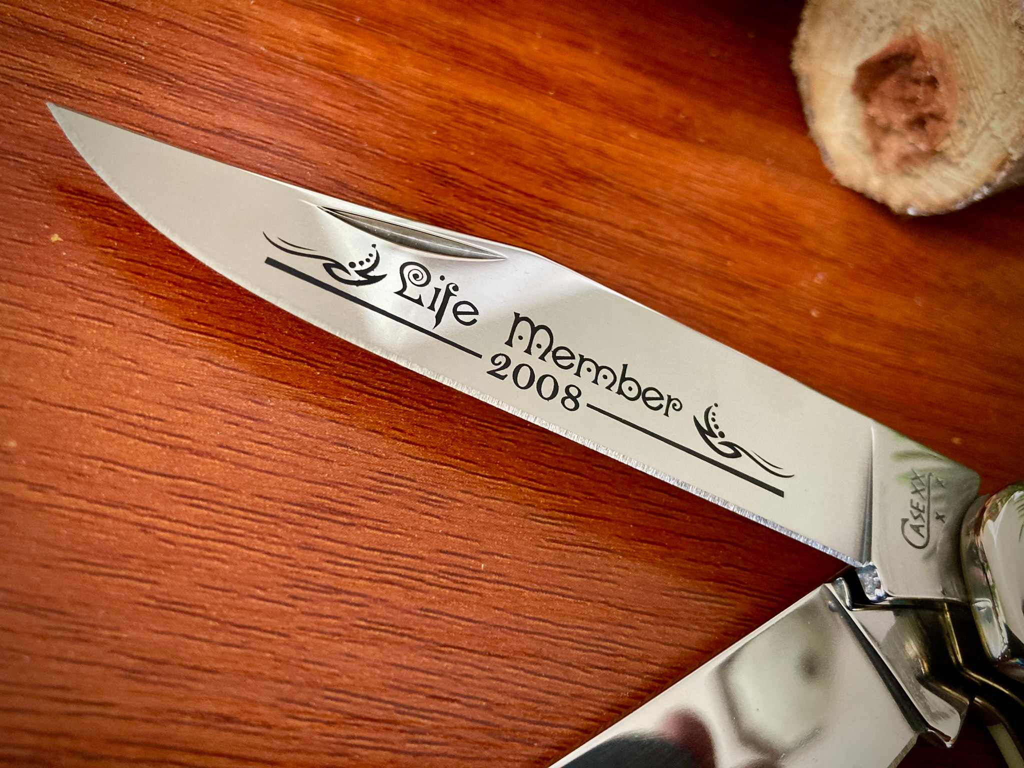 CASE XX SADDLEHORN ~ COLLECTORS CLUB KNIFE LIFE MEMBER ~ 2008