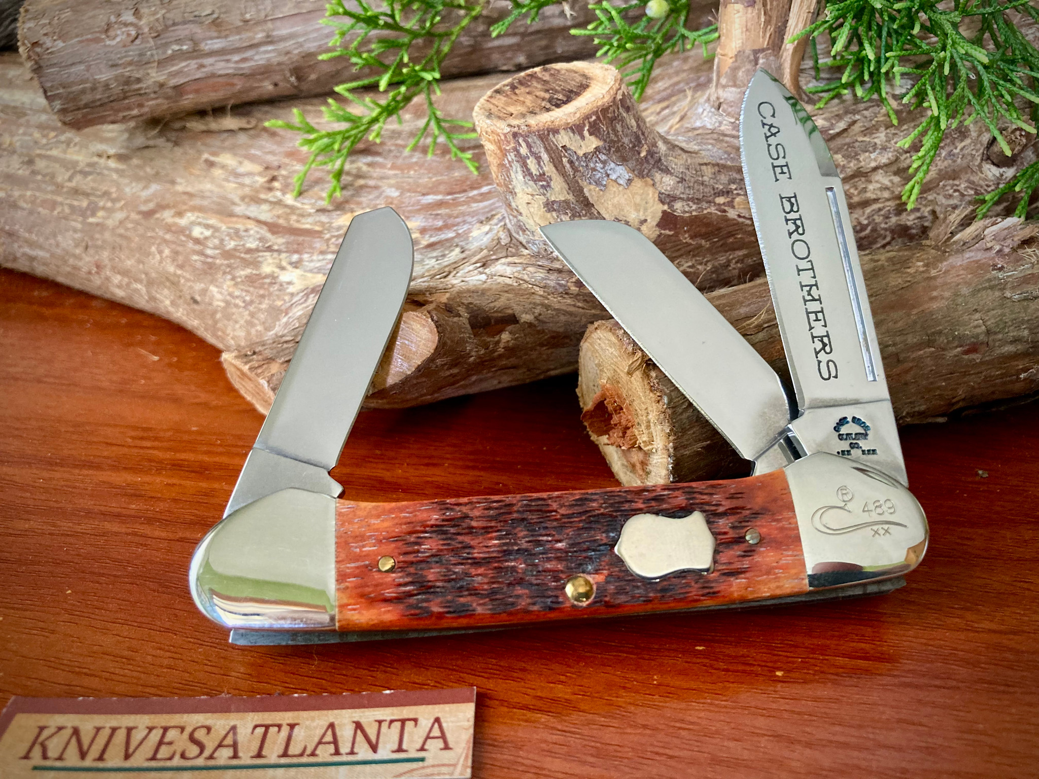 CASE KNIFE GUNBOAT ~ CASE BROTHERS ~ 2004