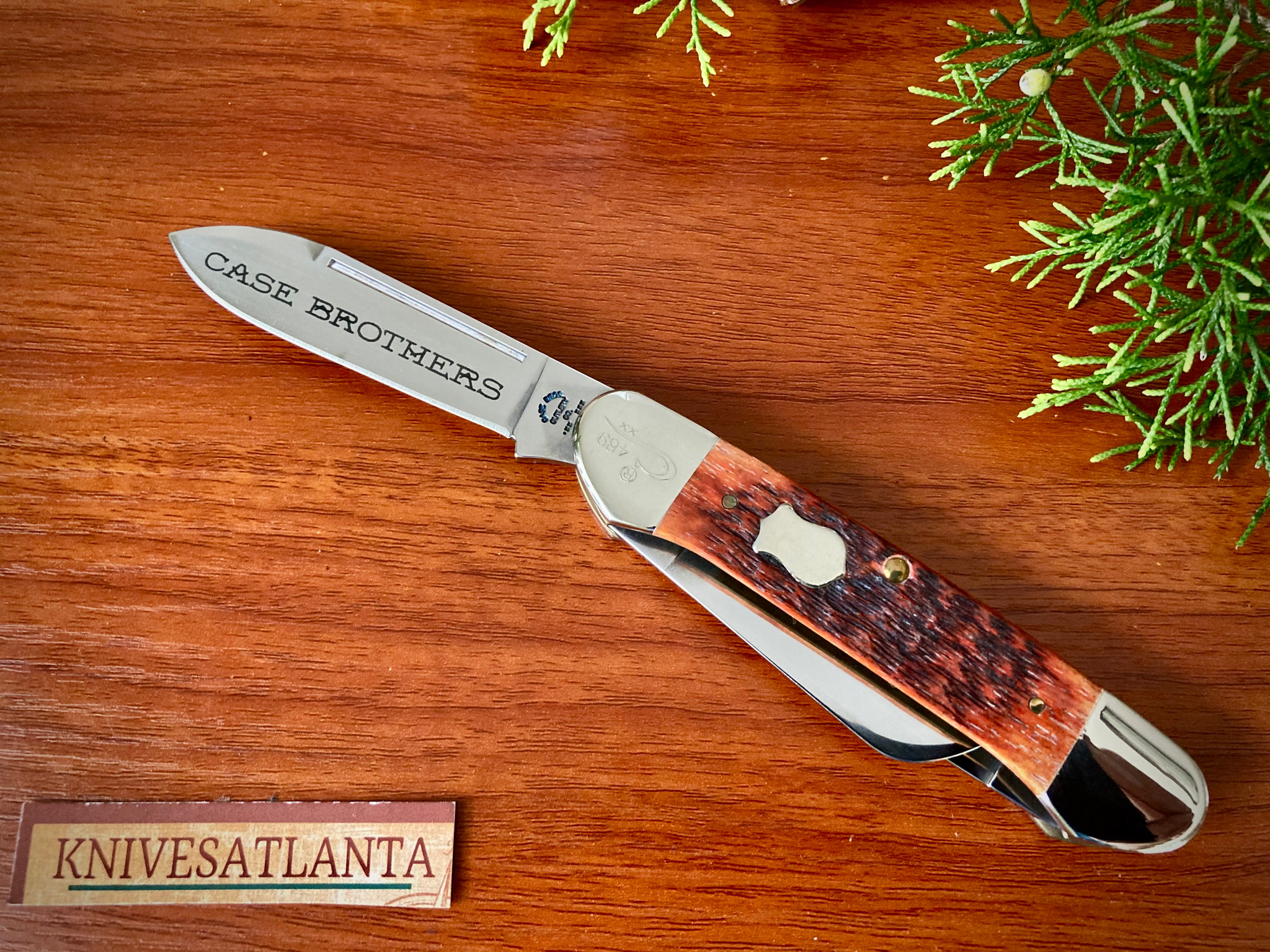 CASE KNIFE GUNBOAT ~ CASE BROTHERS ~ 2004