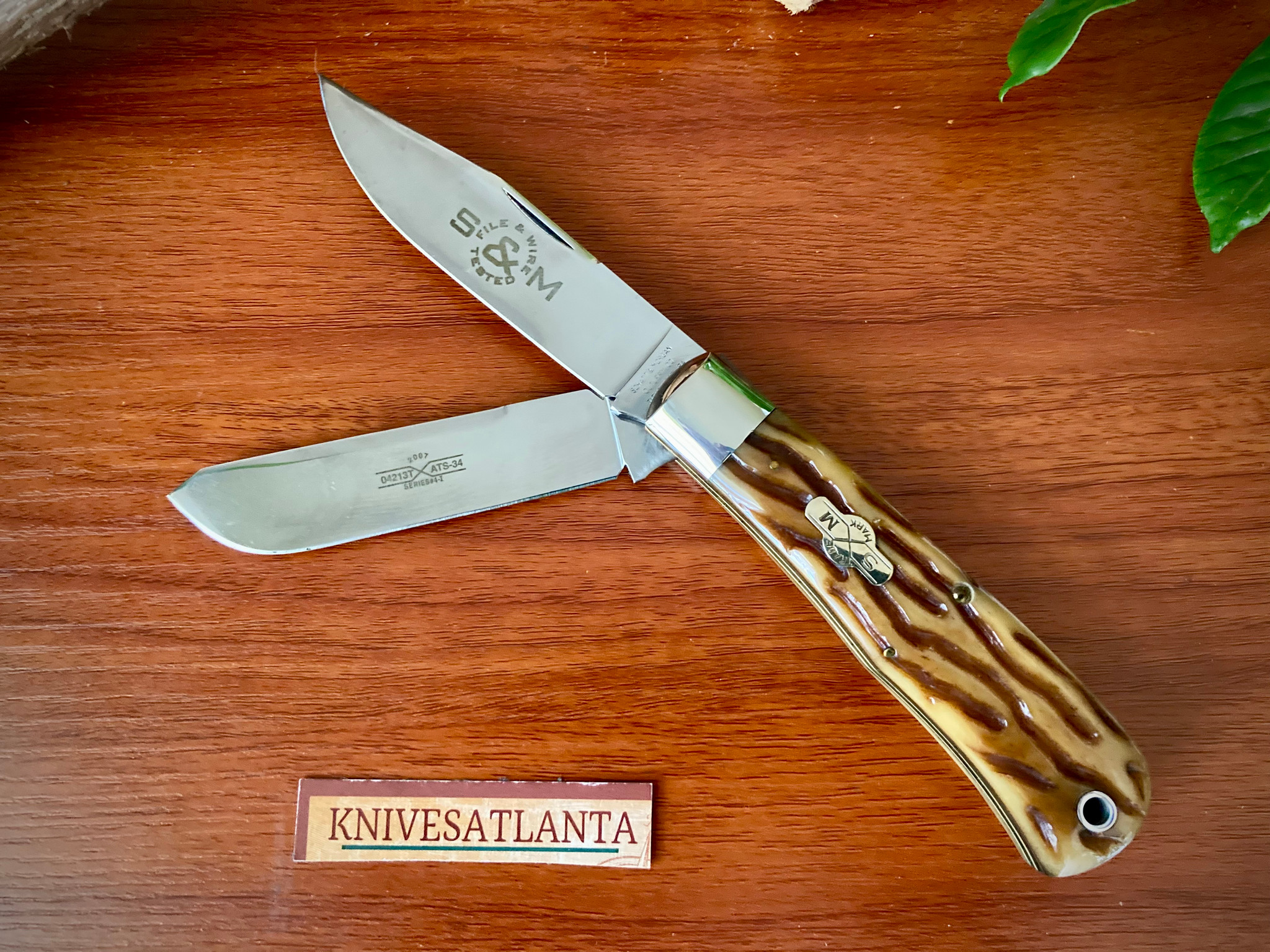 Schatt & Morgan File & Wire, 04213T, Mountain Man Trapper, worm