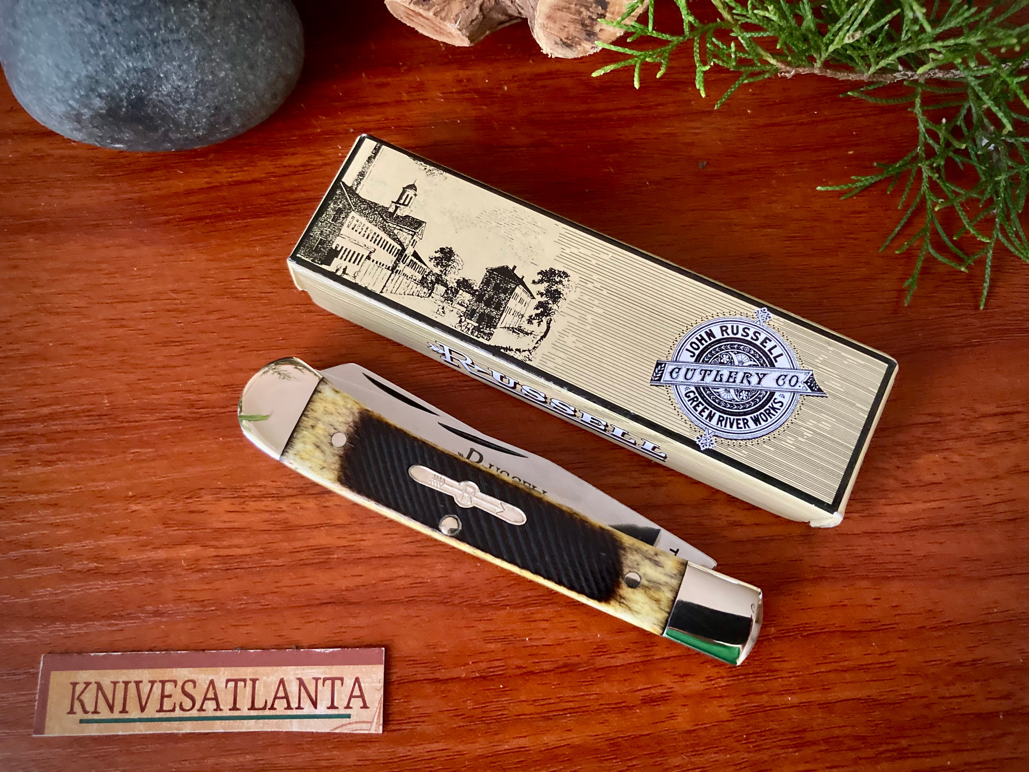 Russell ( Green River Works) ~ Trapper Sawcut Green Bone