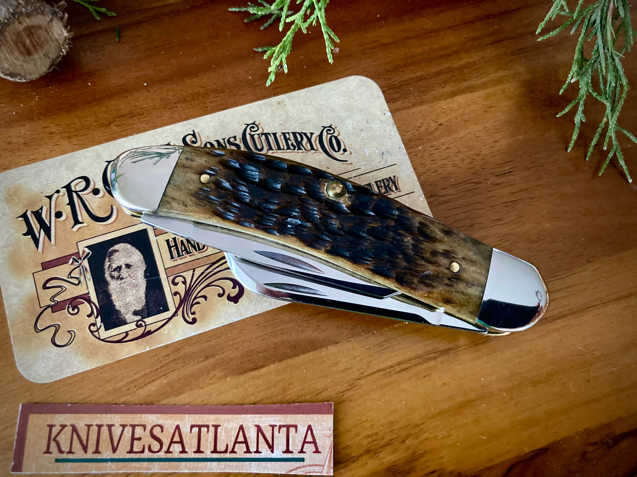 Case Midnight Bone T.B. 6339 Sowbelly ~ 2003 Vintage