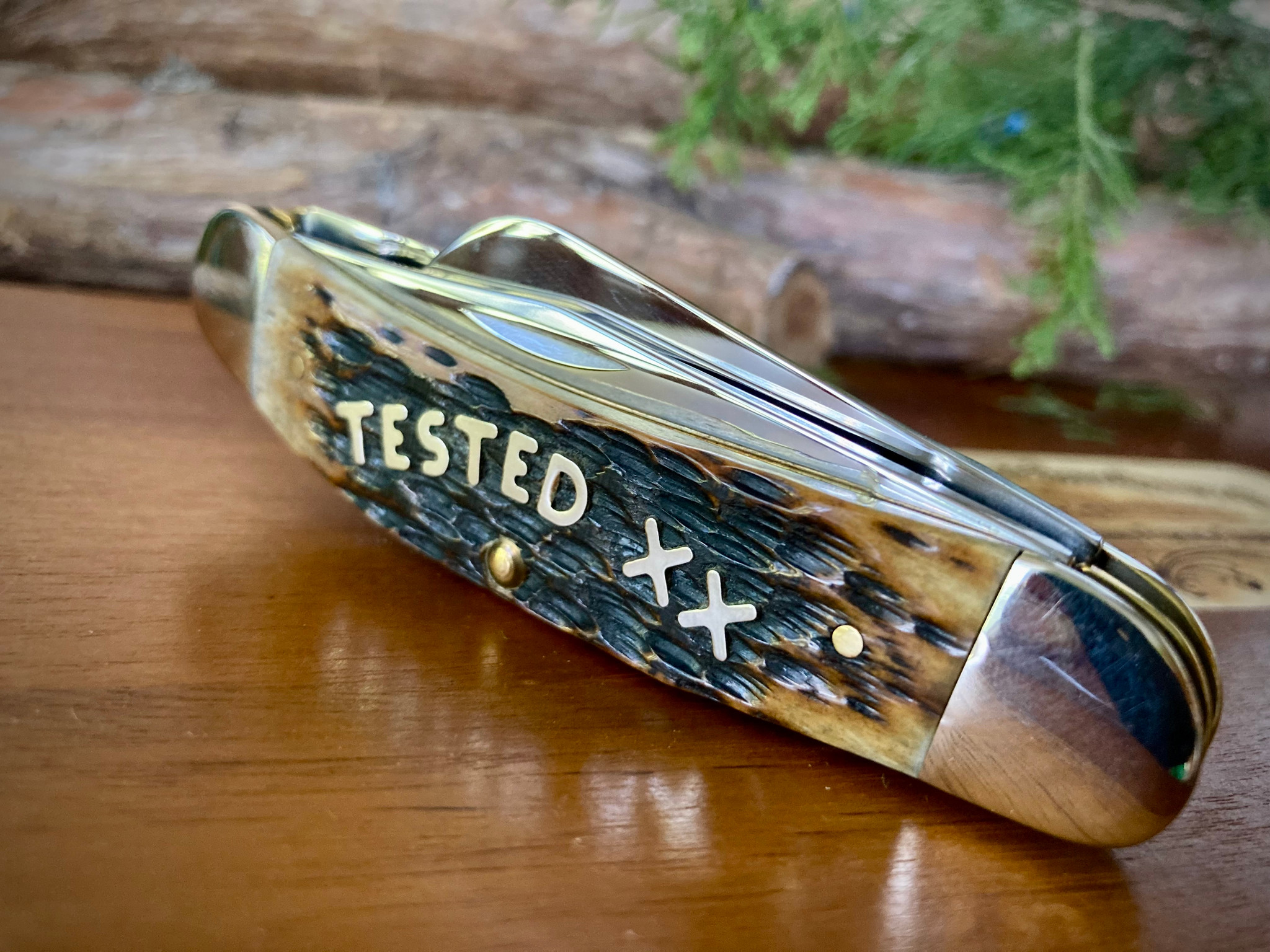 Case Midnight Bone T.B. 6339 Sowbelly ~ 2003 Vintage