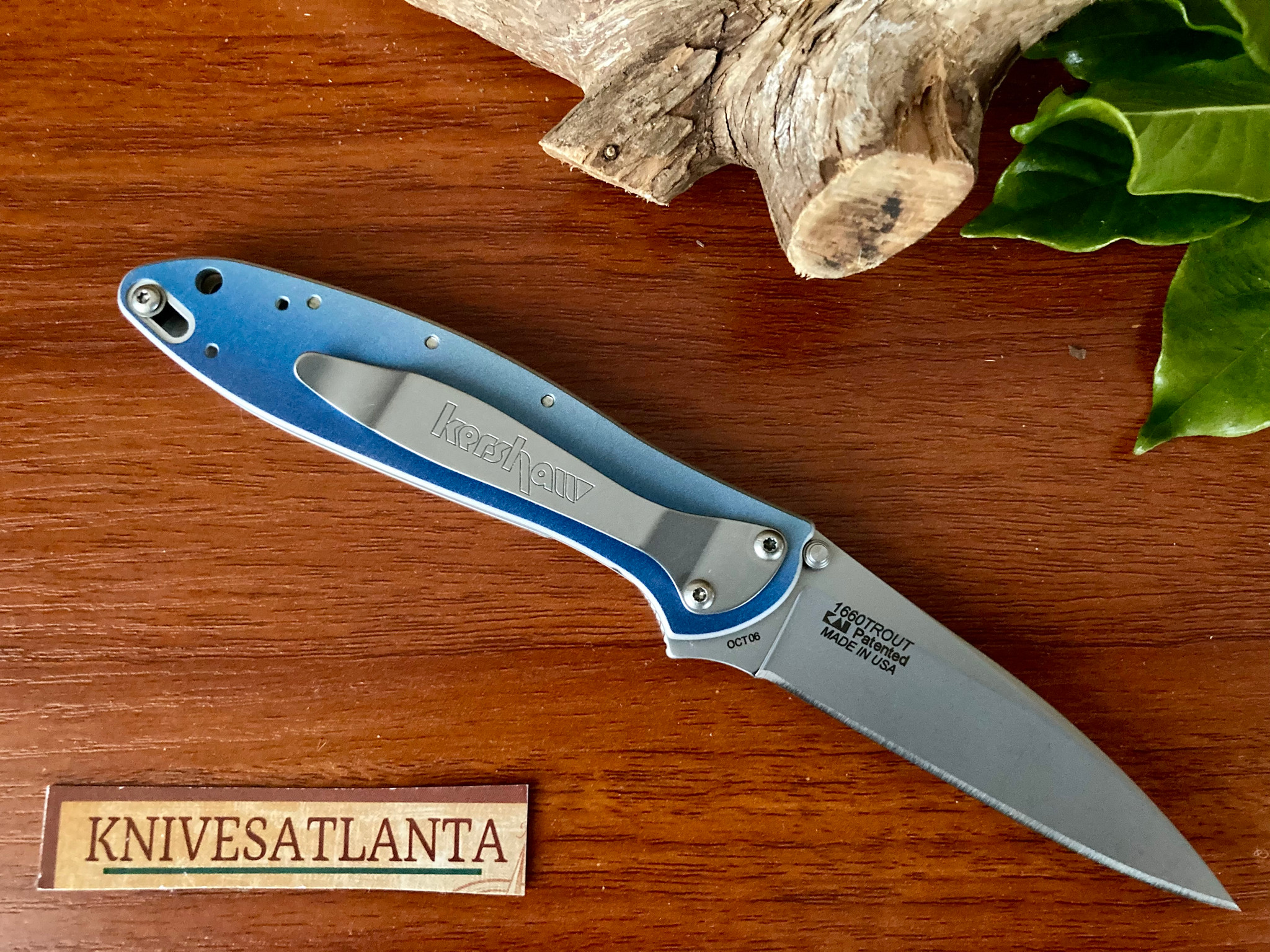 Kershaw Leek 1660 Trout ~ Vintage 2006