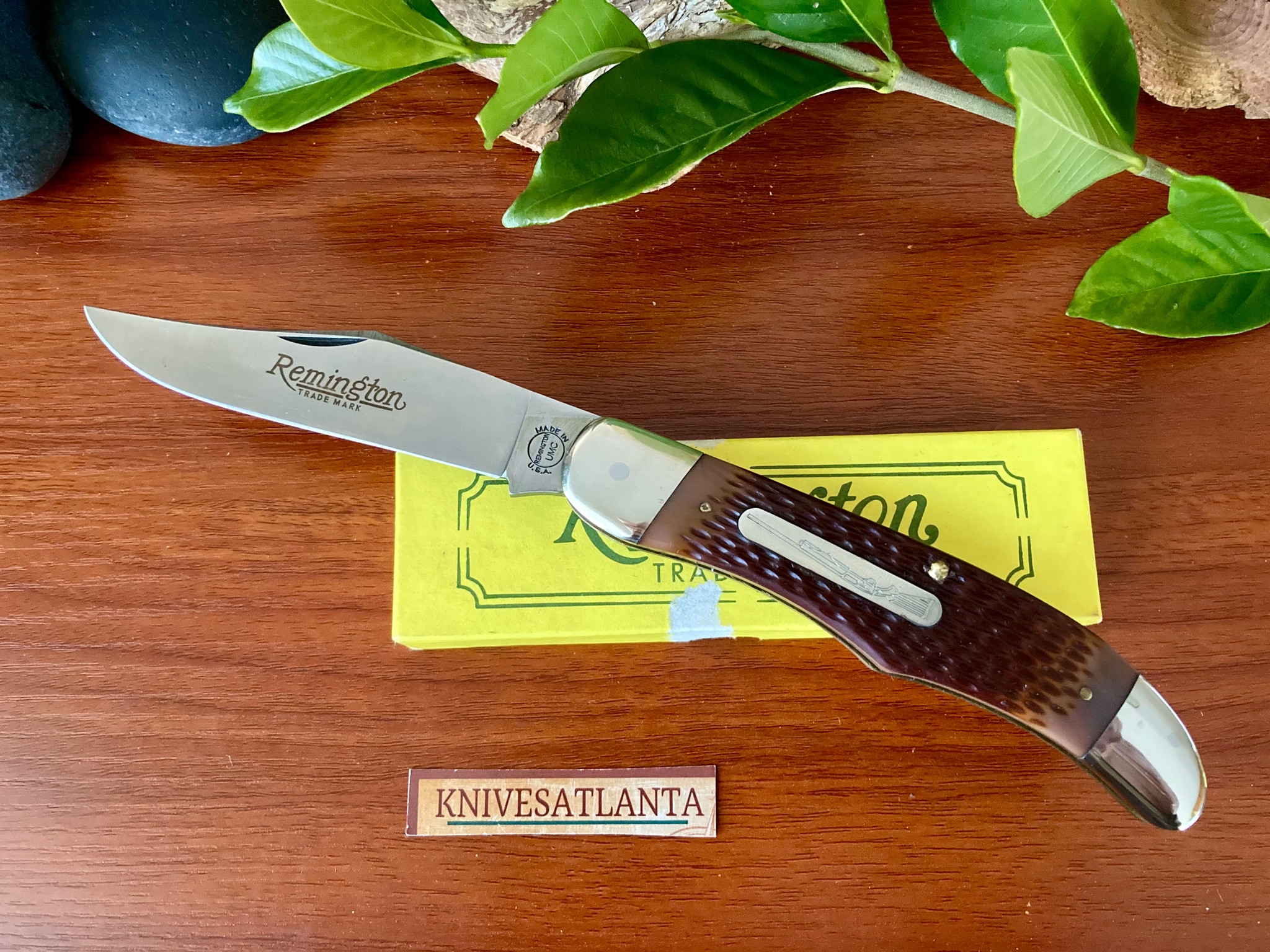 『希少』ナイフ本 REMINGTON BULLETKNIVES Remington R870 knife ~ Commemorative 11-87 870 Pump ~ Vintage 1990
