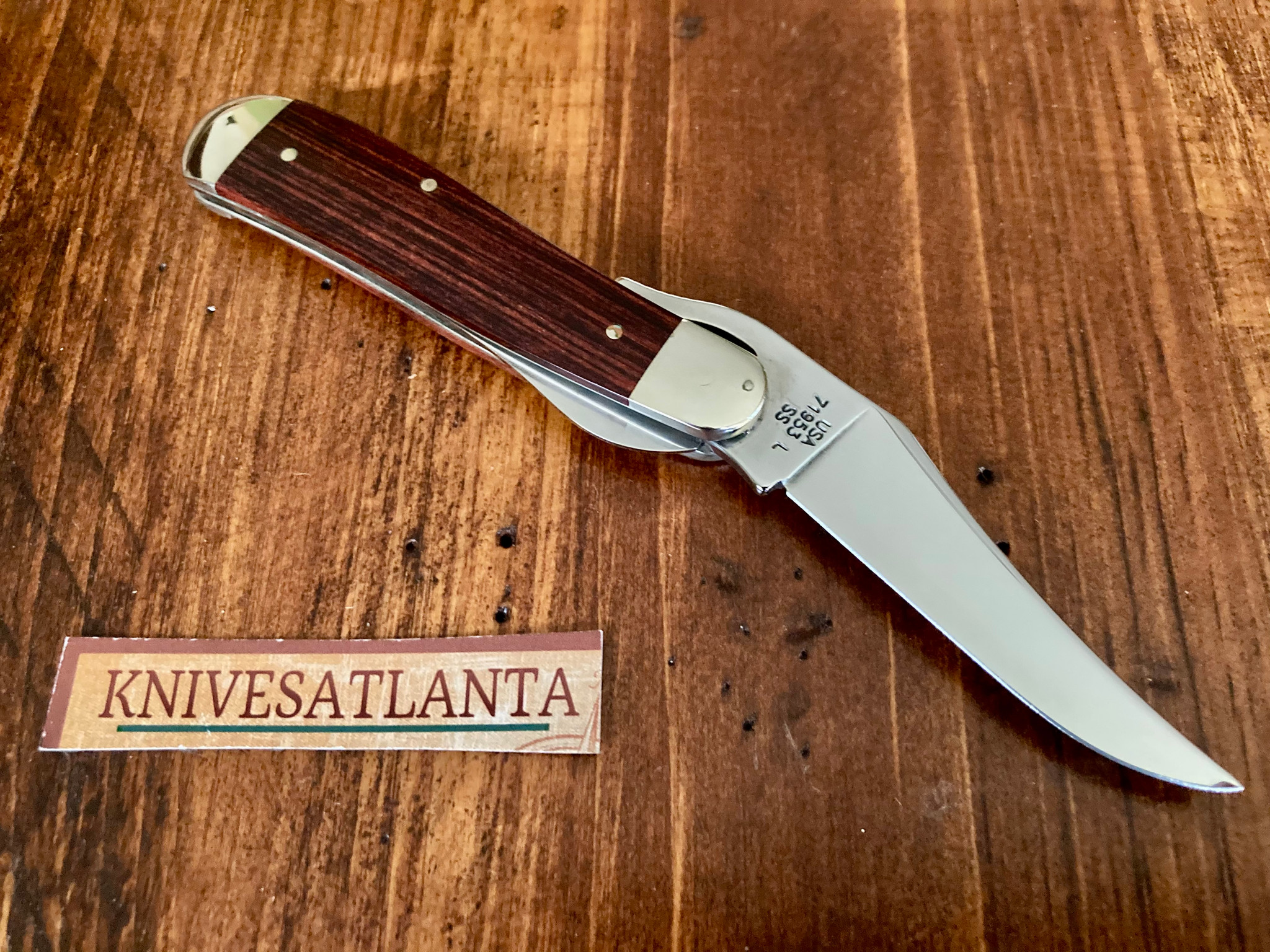 Case Rosewood Russlock ~ Vintage 2000