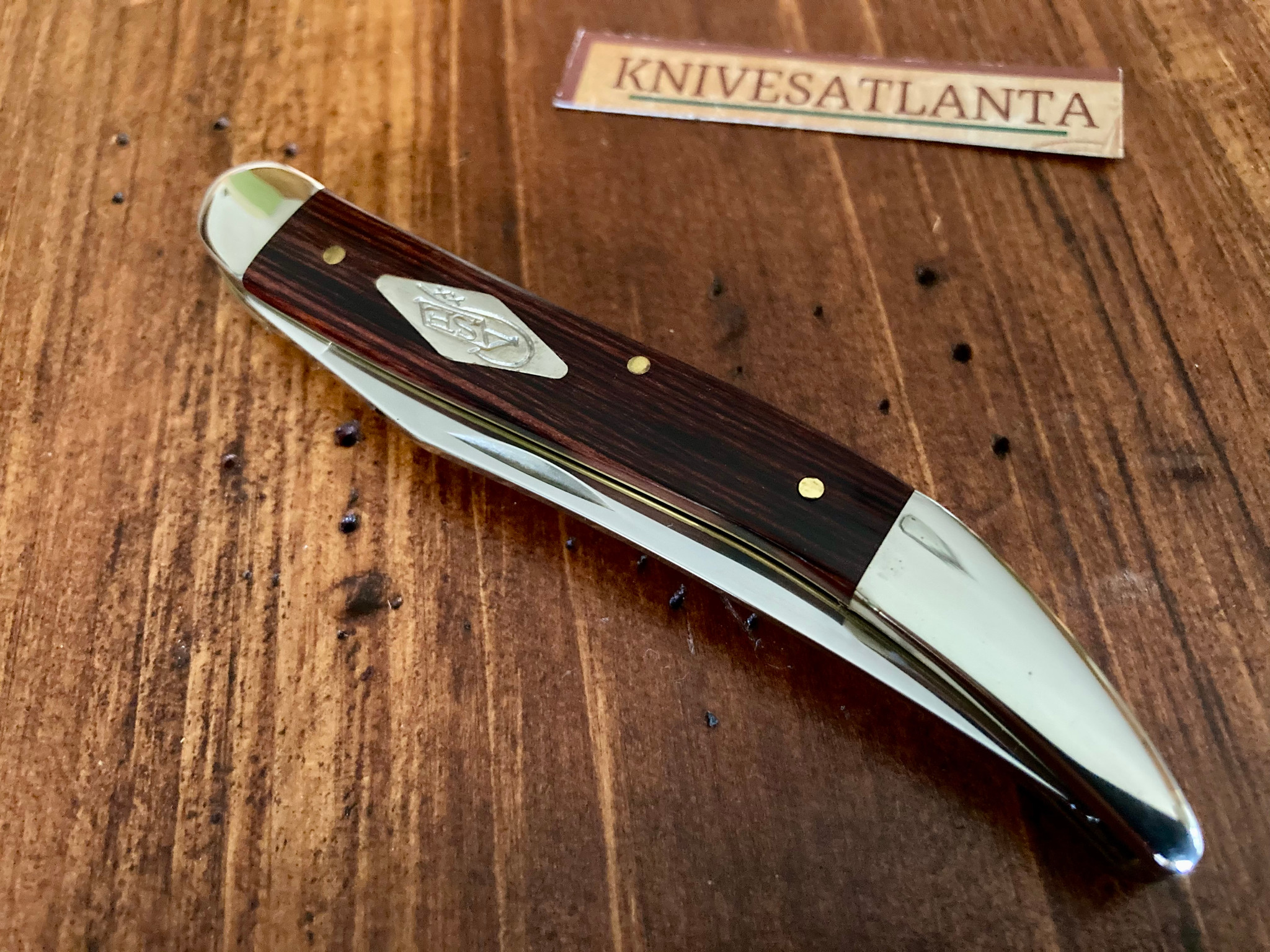 Case XX Rosewood Medium Texas Toothpick ~ Vintage 2001
