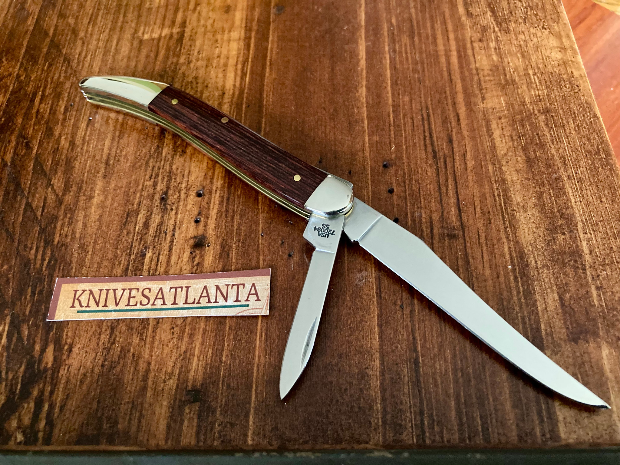 Case XX Rosewood Medium Texas Toothpick ~ Vintage 2001