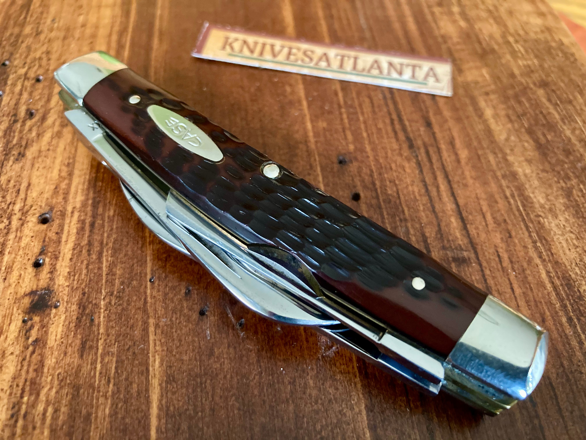 Case 6488 Large Congress Transition Knife 1977-1978 ~ Delrin ~ Vintage