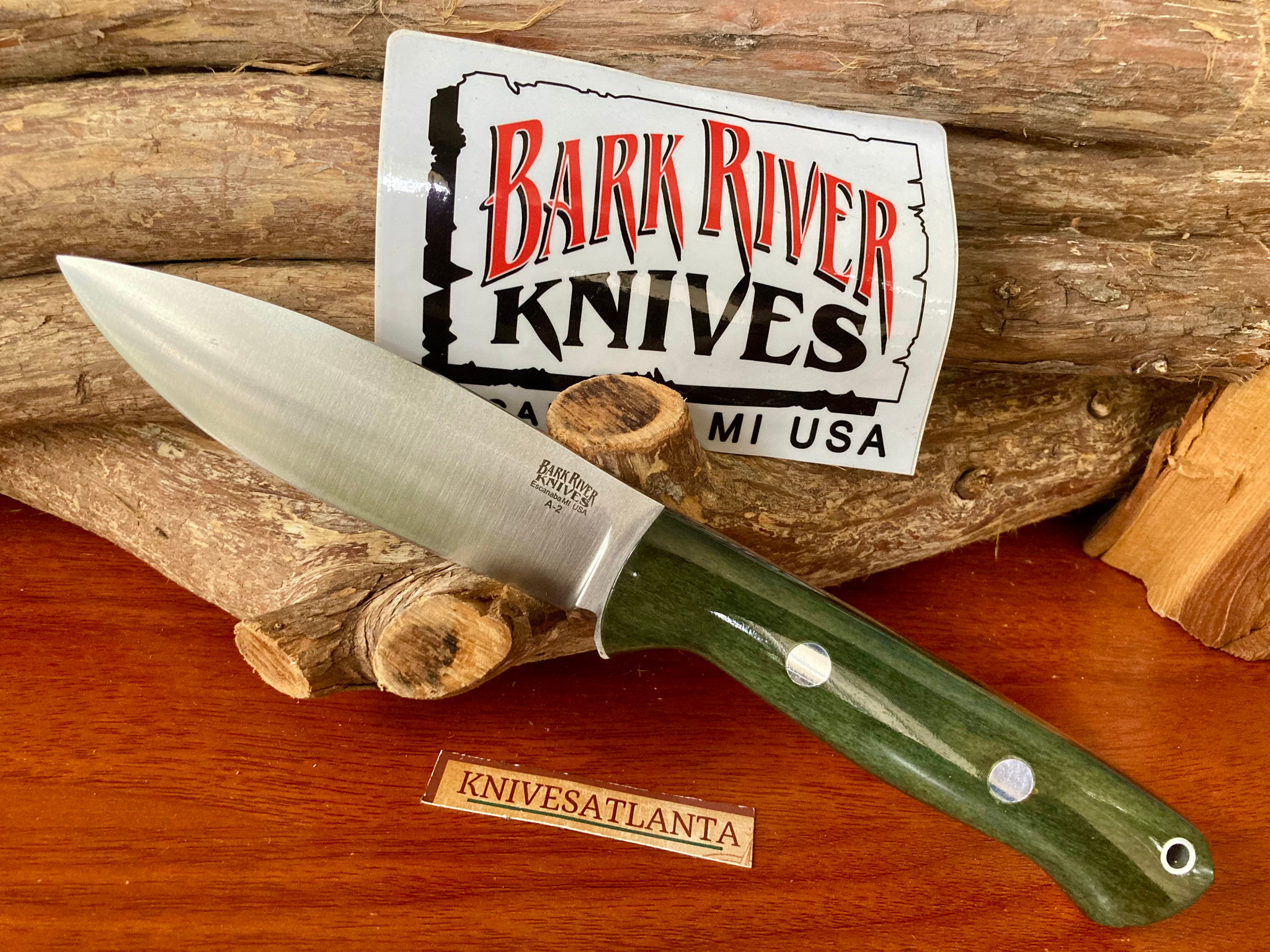 Bark River UP (Upper Peninsula) ~Green Camel Bone ~ A2 ~ 1st 