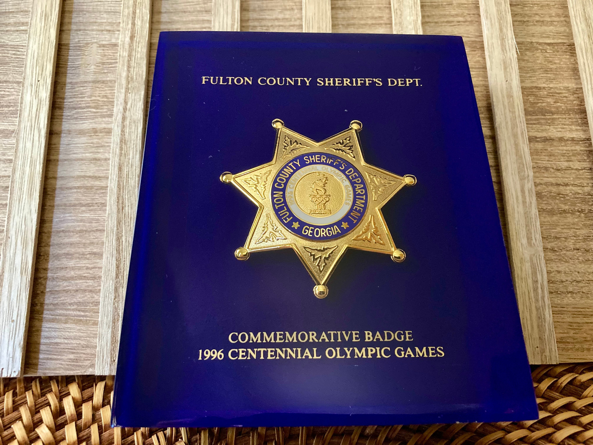 1996 Atlanta Olympics Fulton County Sheriff`s Department