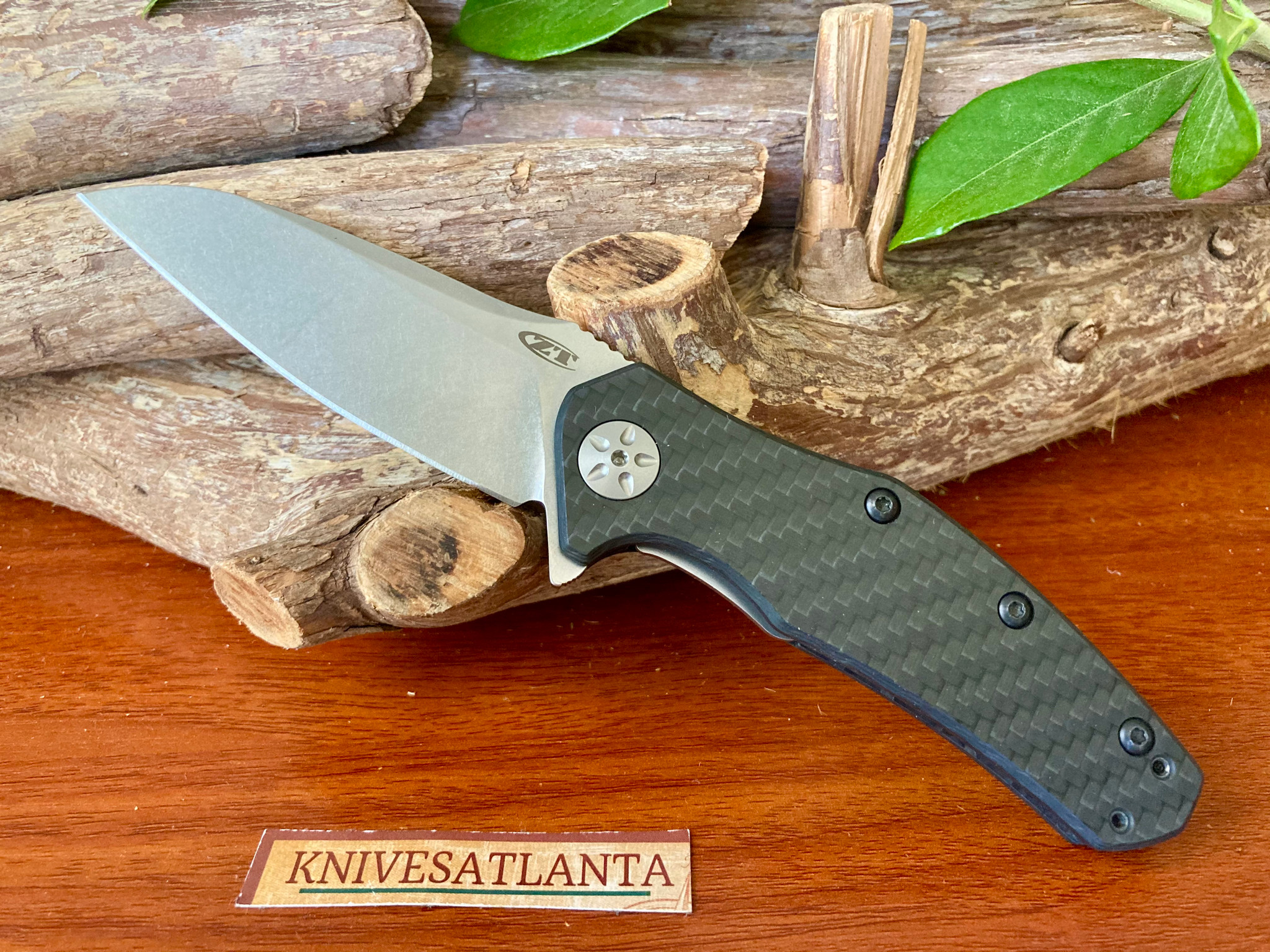 ZERO TOLERANCE KNIVES ZT FOLDER ASSIST CARBON FIBER 0770CF KNIFE