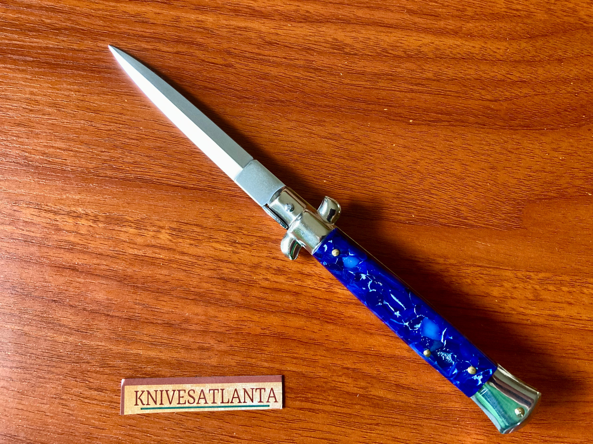Knives | Blue Pocket スティレット Falcon - ポケット9（Navyマーブル