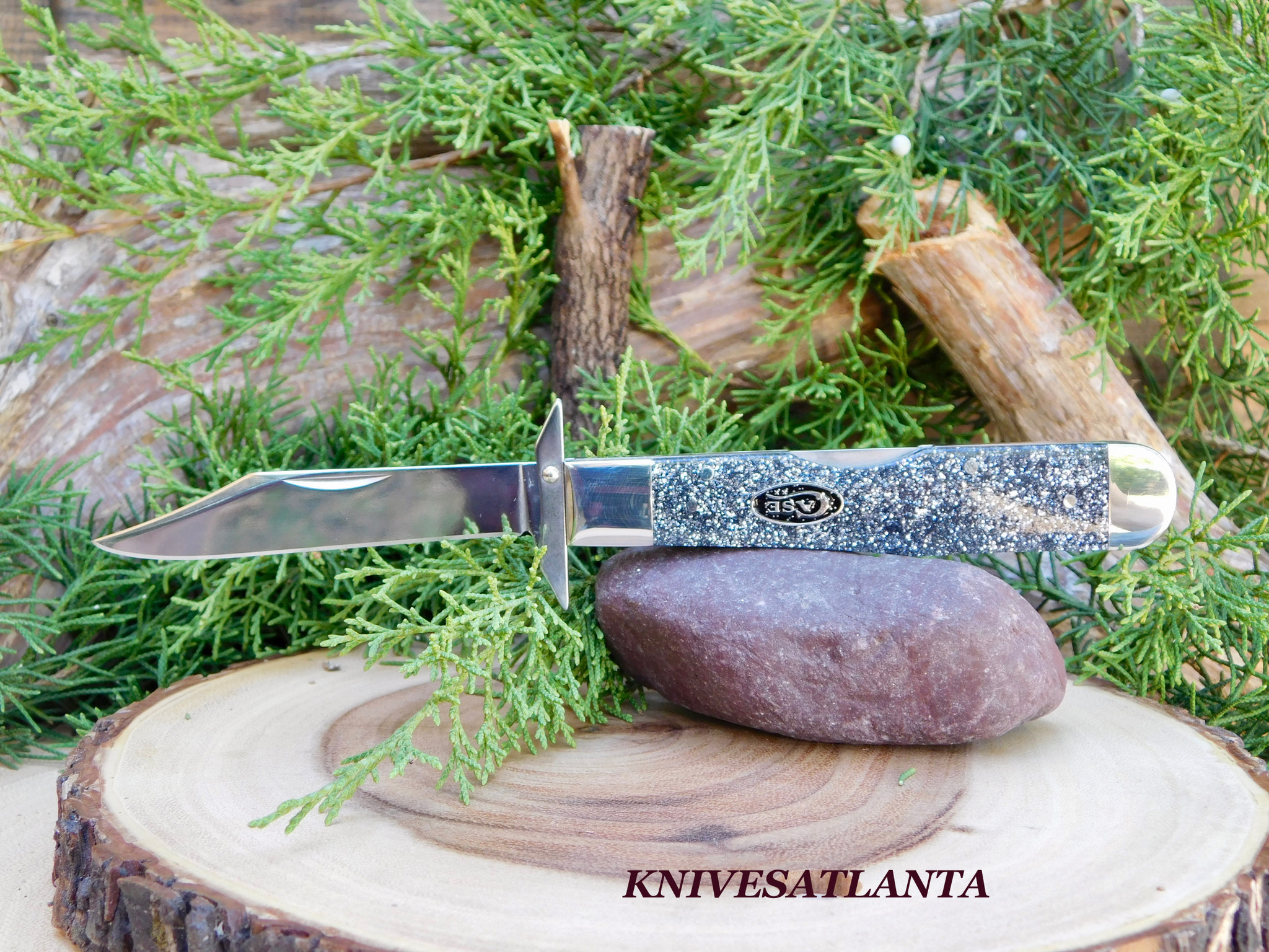 Case Cheetah SparXX Silver Stardust Kirinite - KnivesAtlanta