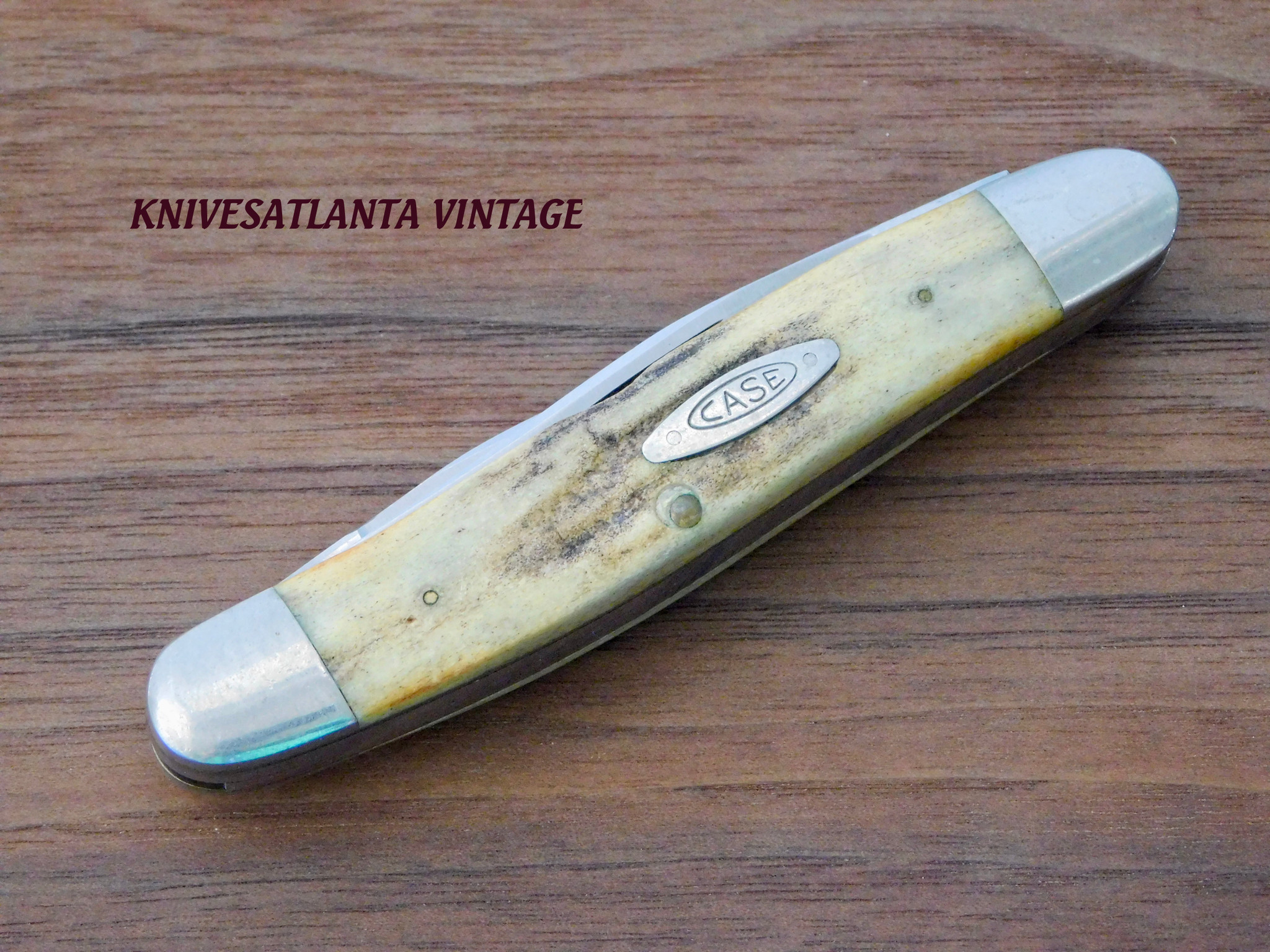 CASE Vintage Stag Muskrat 1978 - KnivesAtlanta