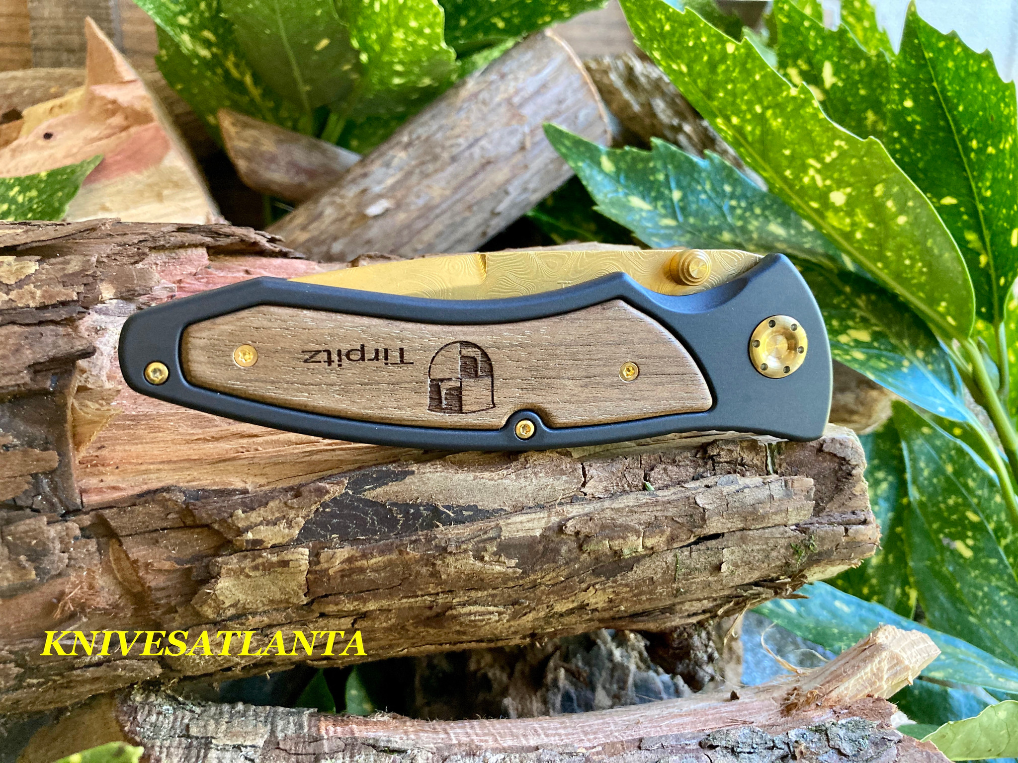 Boker Tirpitz-Damascus Gold | KNIVESATLANTA