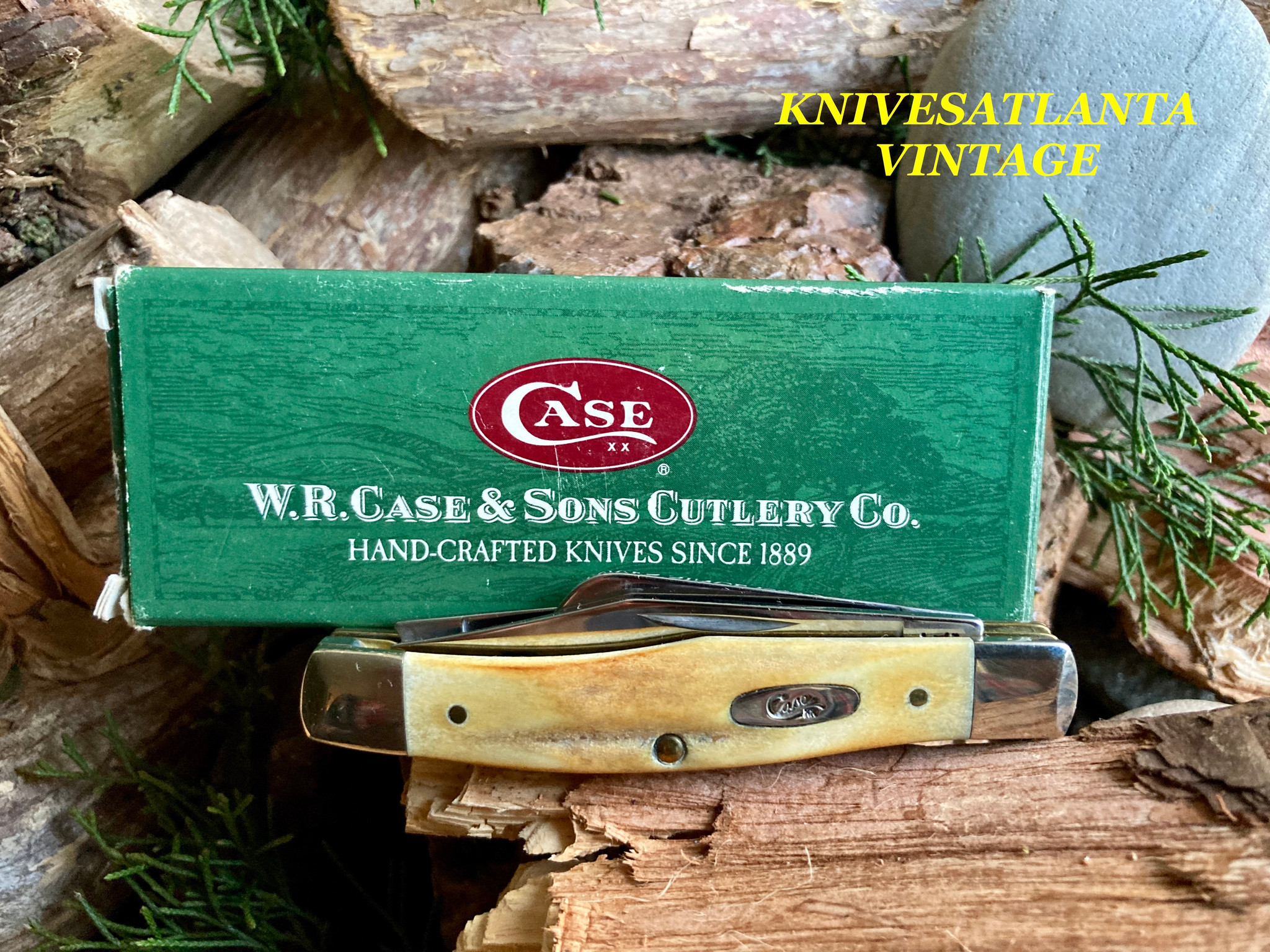 CASE MEDIUM STOCKMAN STAG 00197