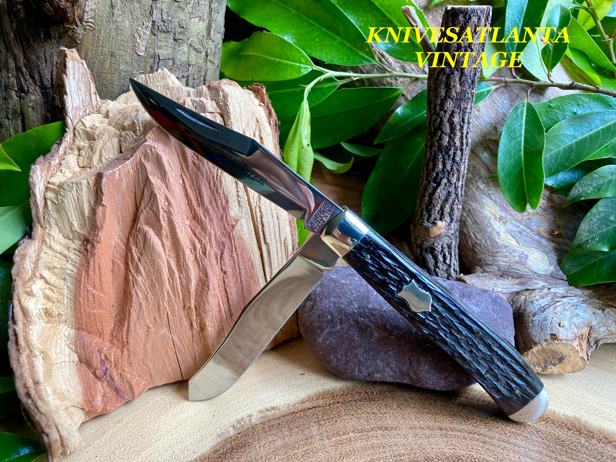 Winchester Knives W 15 2904 1/2 Trapper ~ Vintage 1989