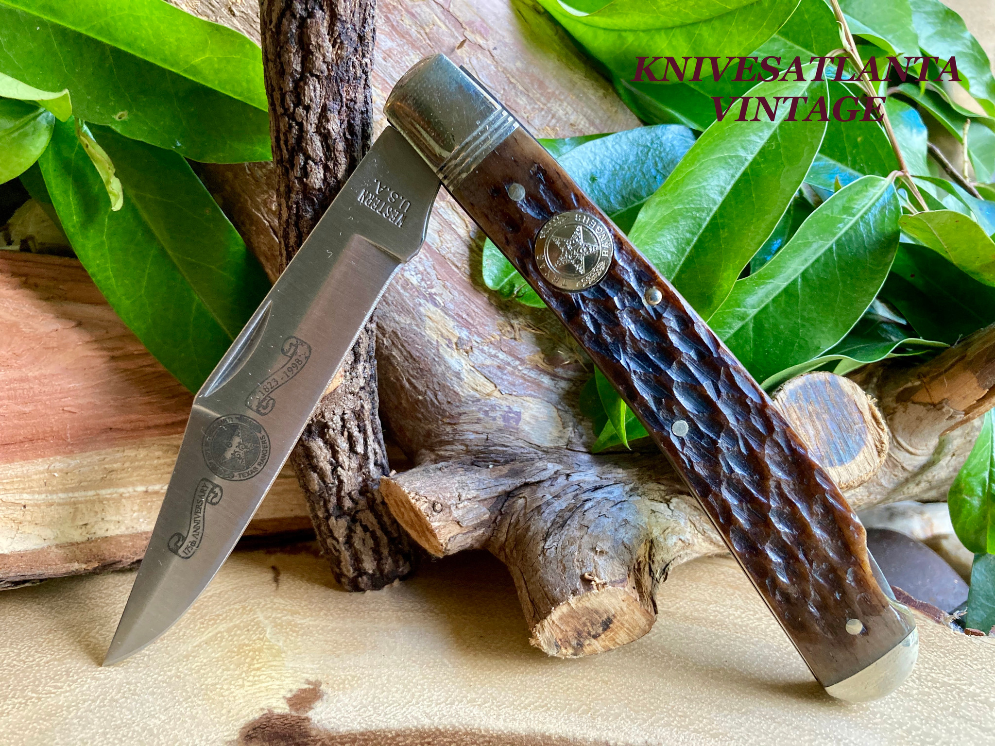 【Rare＆Vintage ARCHIVE】ENYCE エニーチェ/レザージャケット/Bランク/85【中古】 WESTERN CUTLERY 175TH ANNIV. TEXAS RANGER ~ Vintage