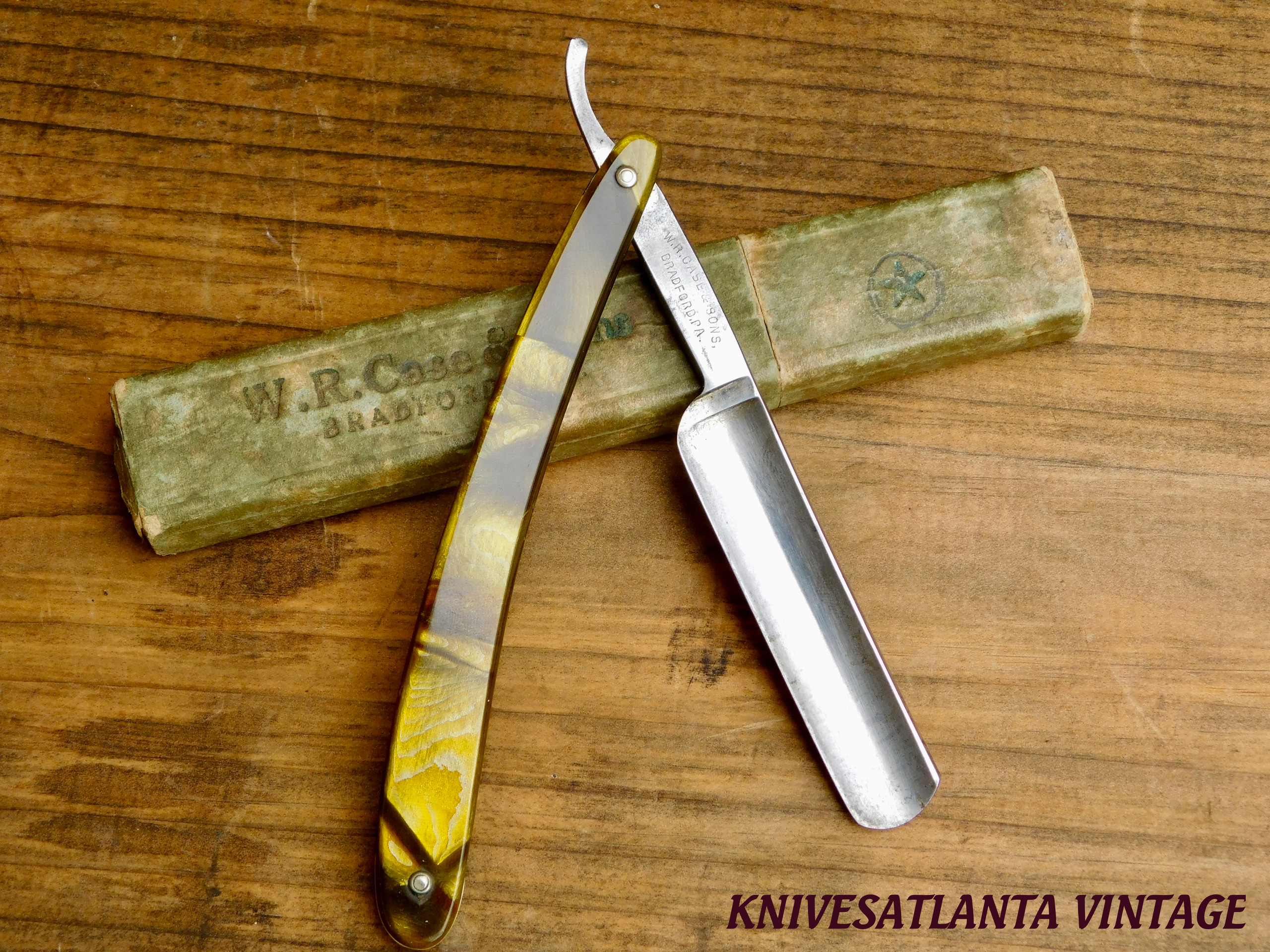 W.R. Case Antique Straight Razor KnivesAtlanta
