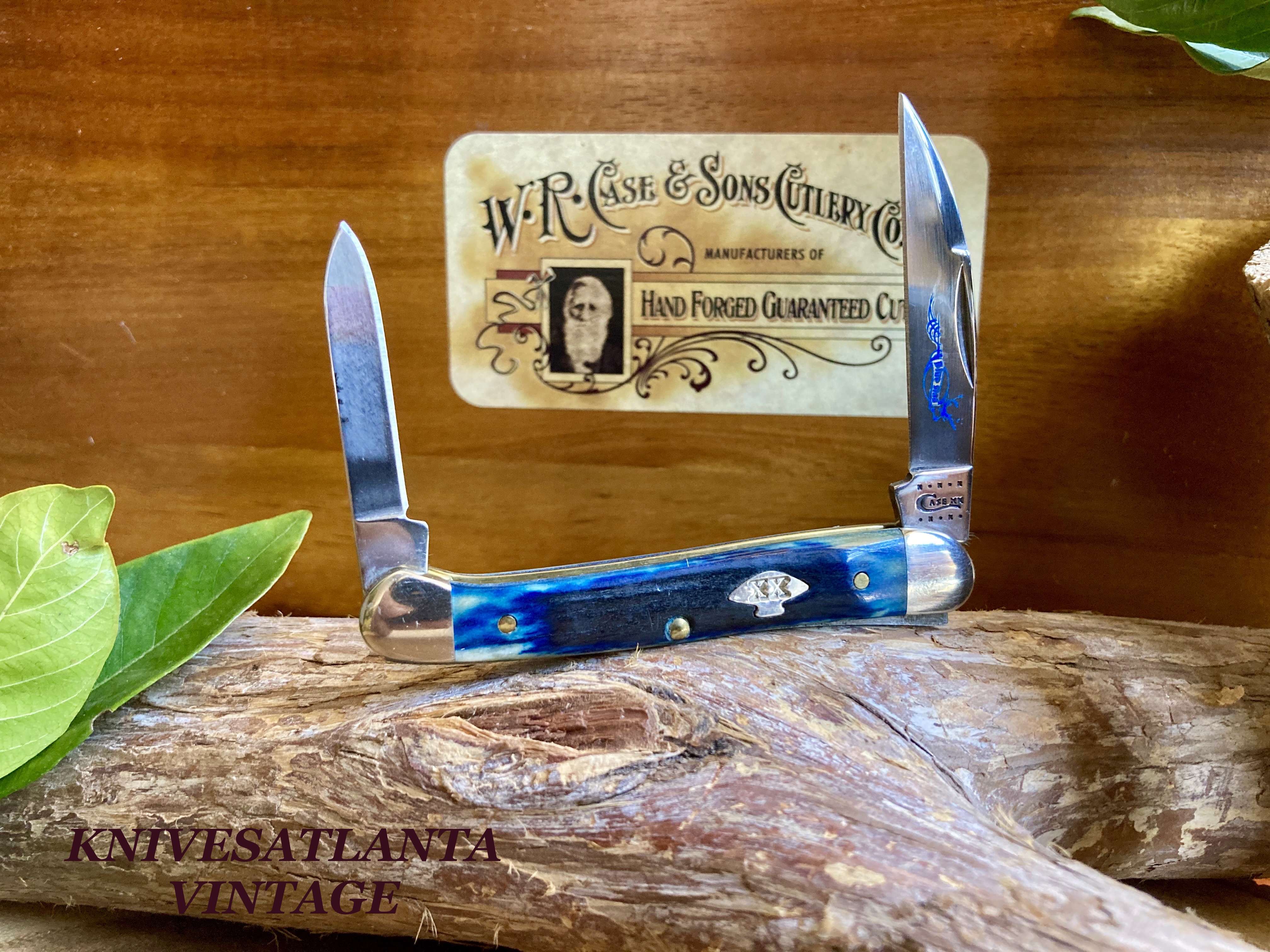 CASE XX USA 52109W SS BLUE STAG MINI COPPERHEAD ~ RARE~