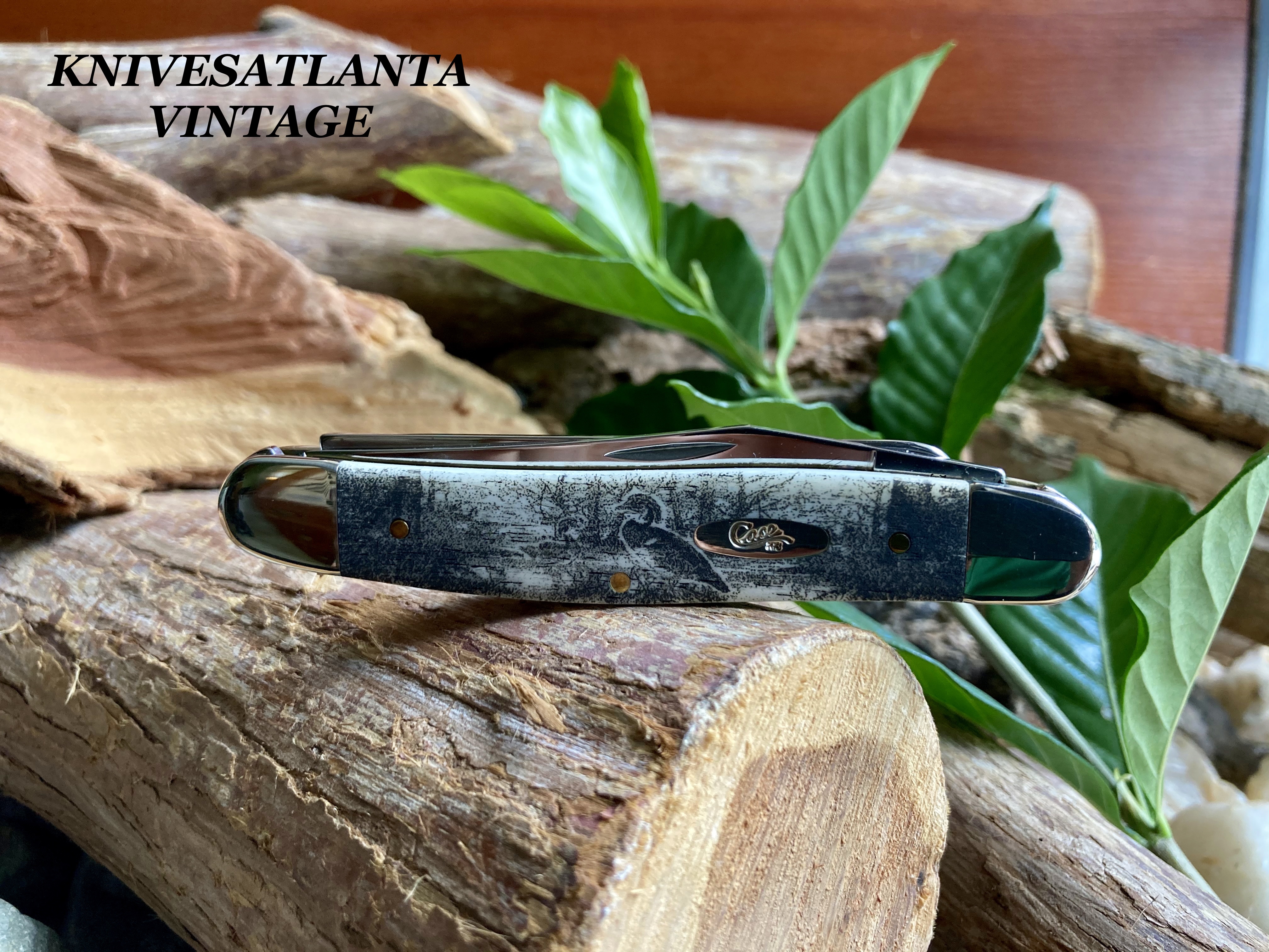 VINTAGEK KNIFE CASE BIRD 523 (4140楽YH)