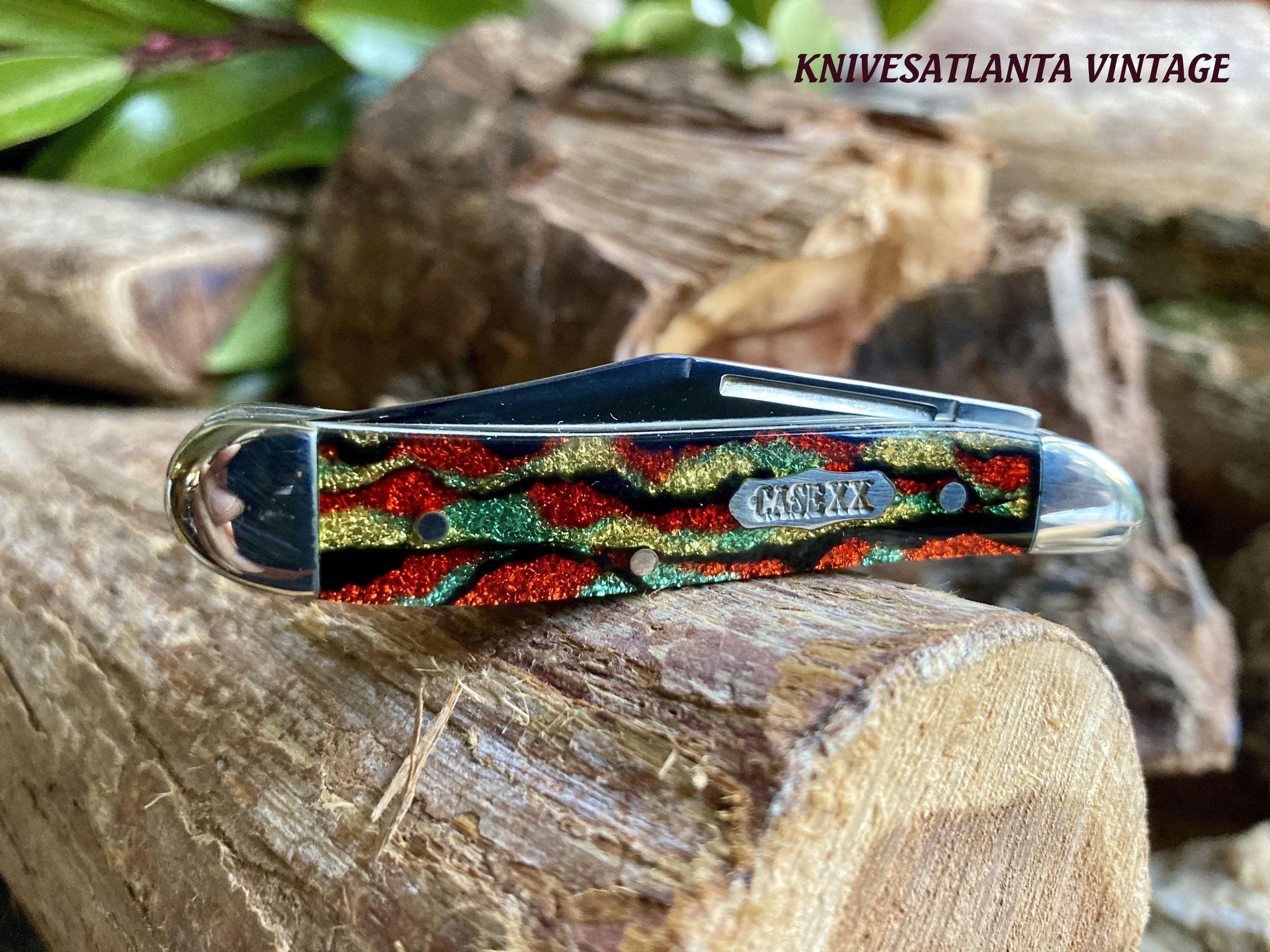 Case XX 2002 Select Christmas Tree Peanut Knife ~ Vintage