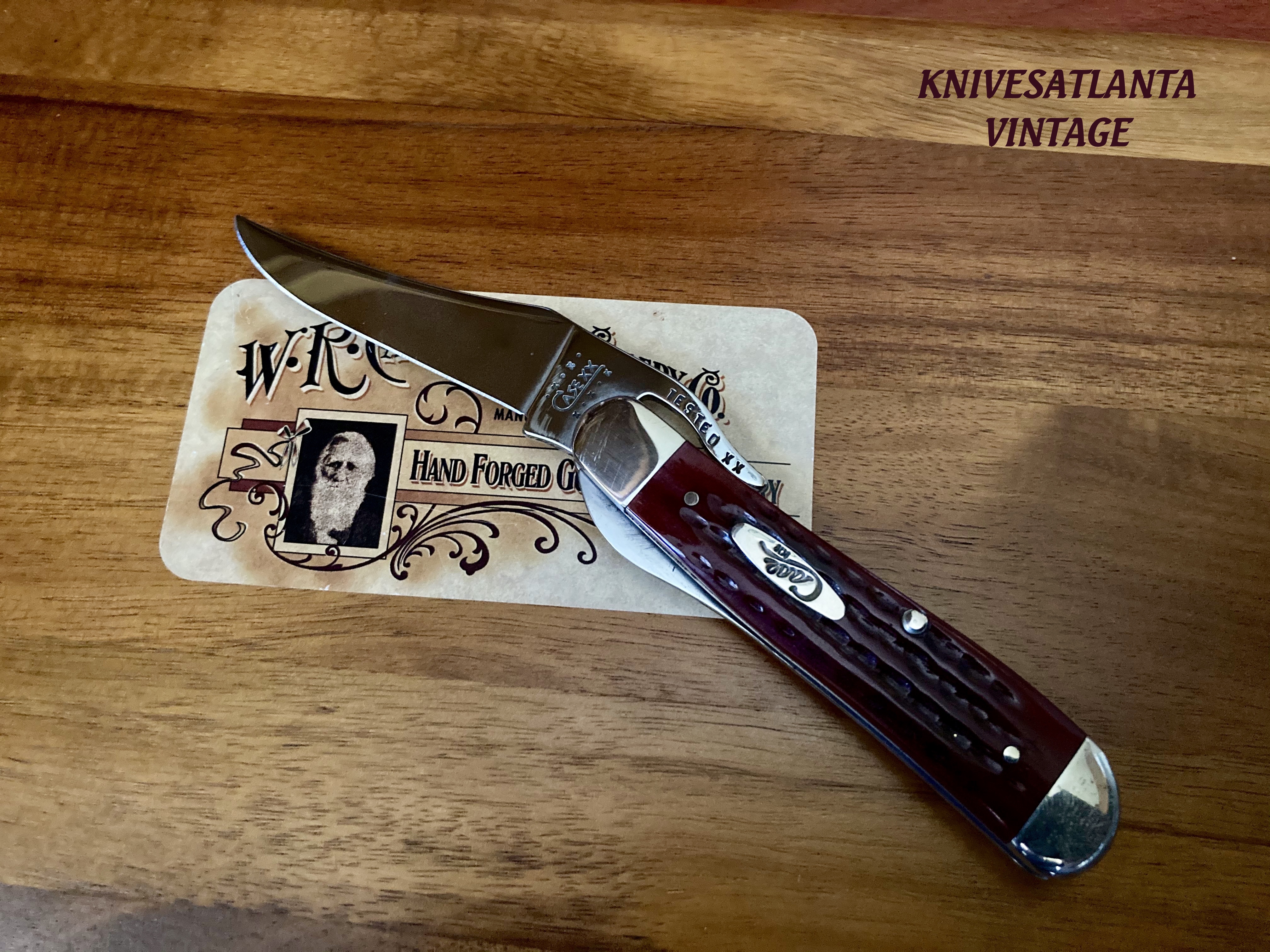 Case XX 2000 Red Bone Russlock ~ Vintage
