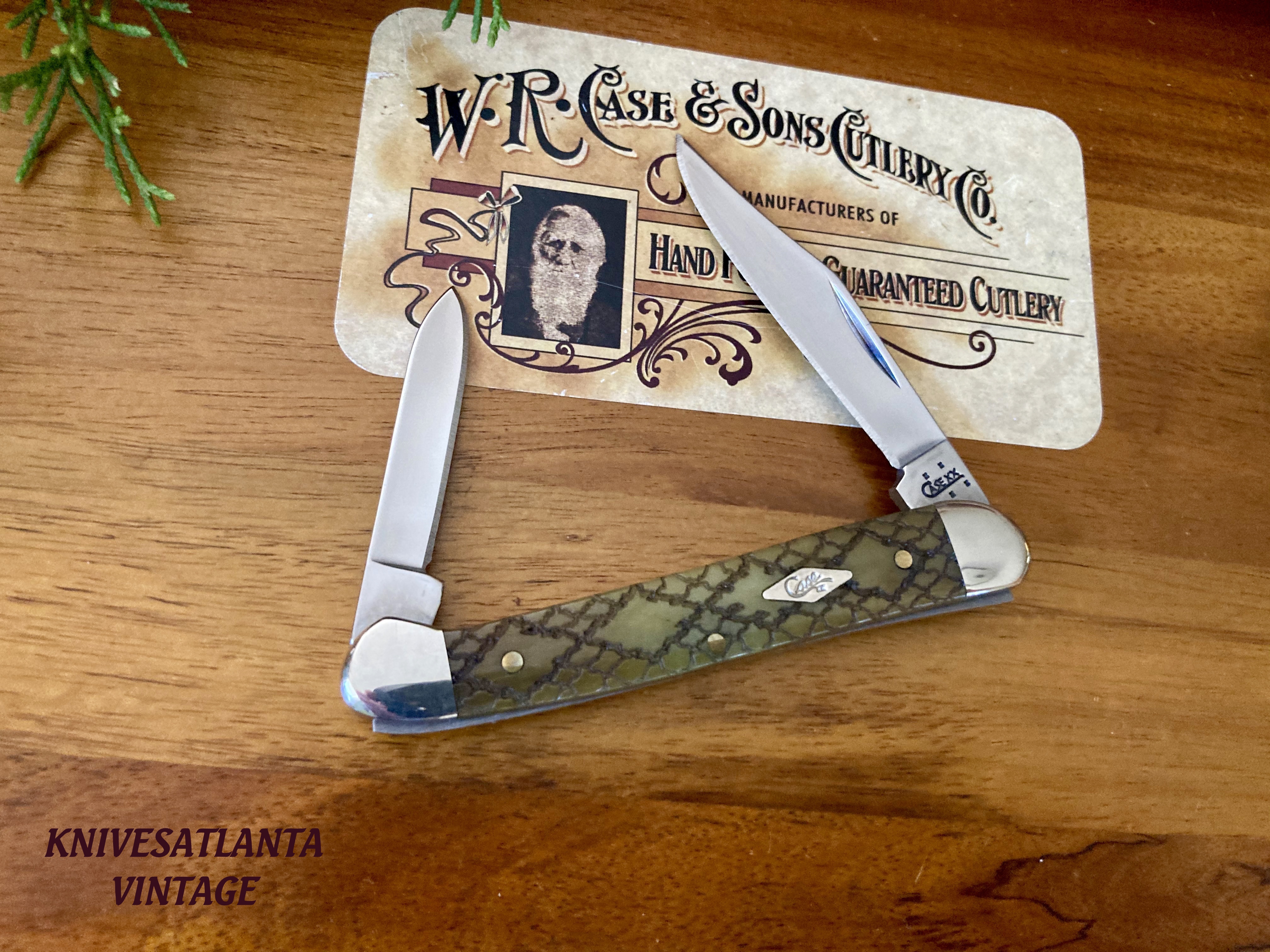 Case XX 2006 Rattle Snakeskin ~ Mini Copperhead ~ Vintage