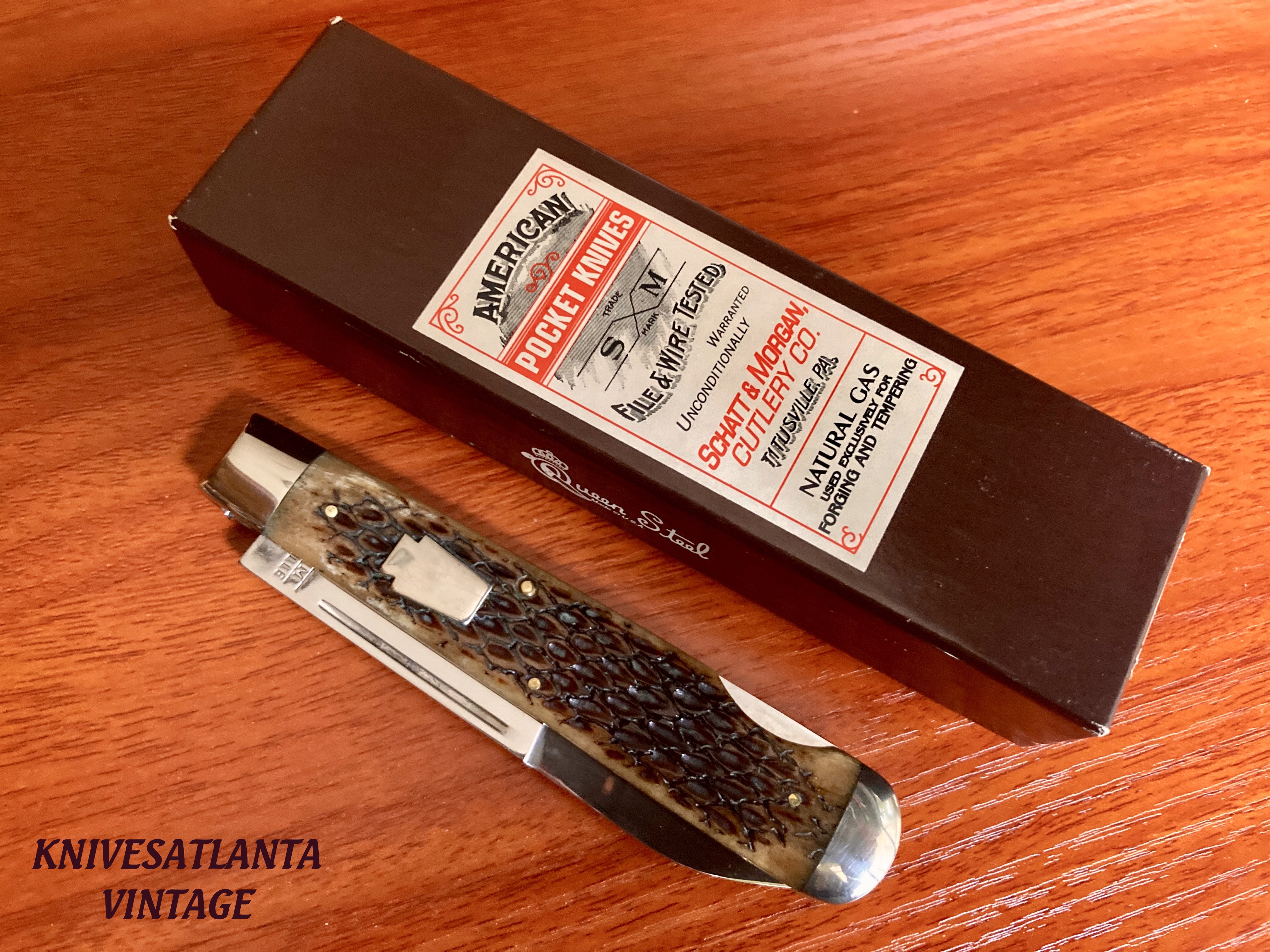 Queen Schatt & Morgan-2000-Series X LockBack ~ Vintage