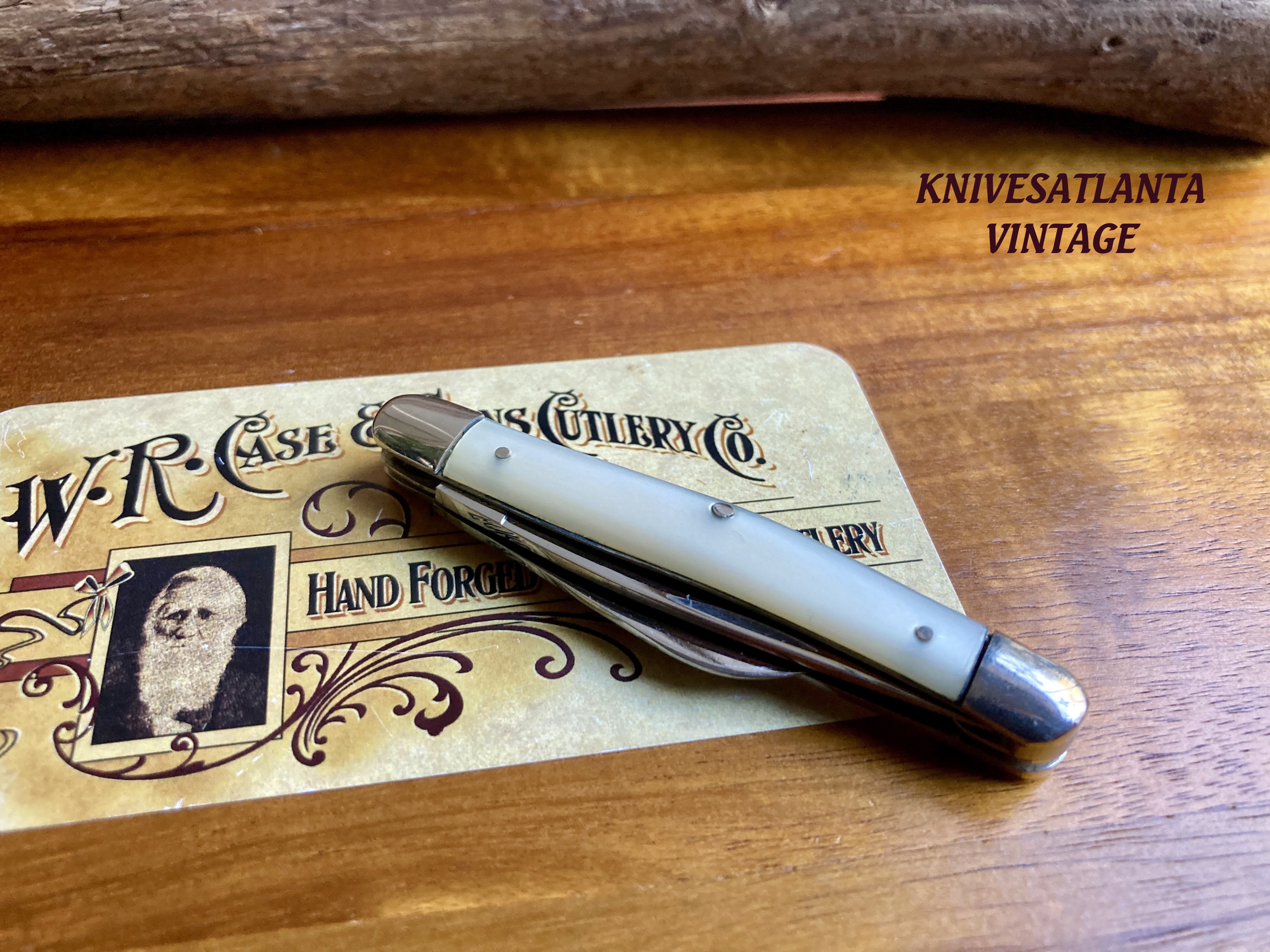 CASE XX 9327 IMITATION PEARL SMALL STOCKMAN KNIFE ~ Vintage 1971