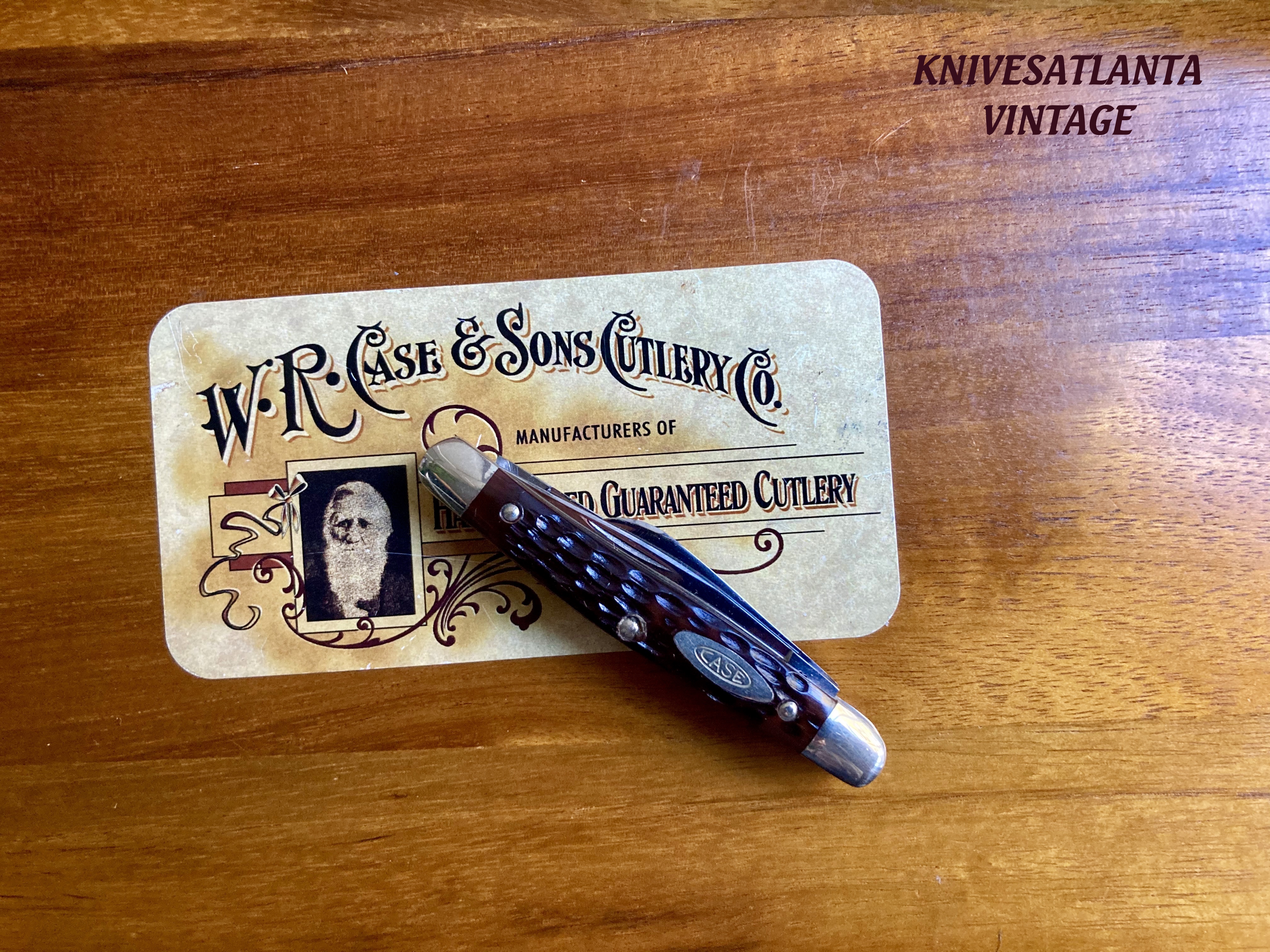 CASE XX 6327 3 BLADE STOCKMAN ~ DELRIN ~ Vintage 1973