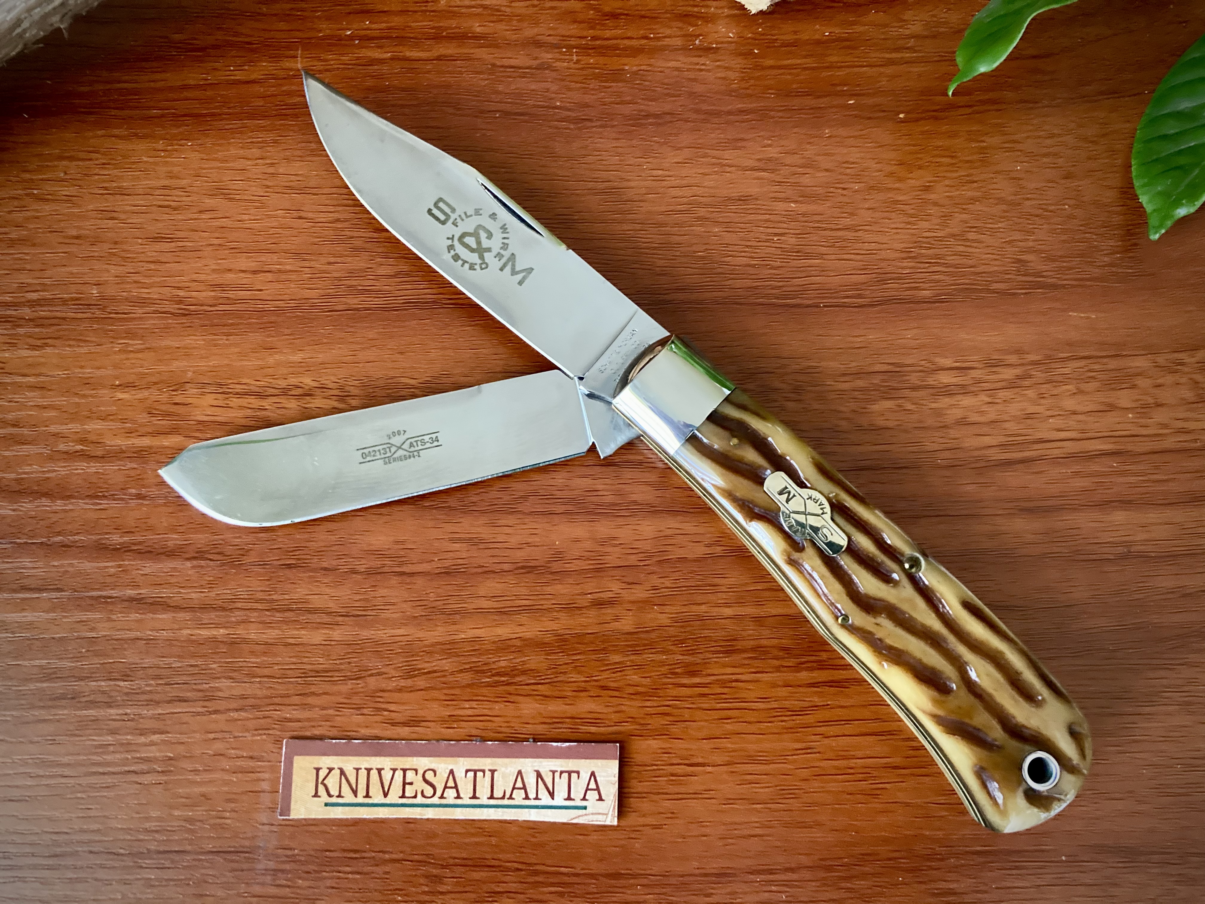 Schatt & Morgan File & Wire, 04213T, Mountain Man Trapper, worm