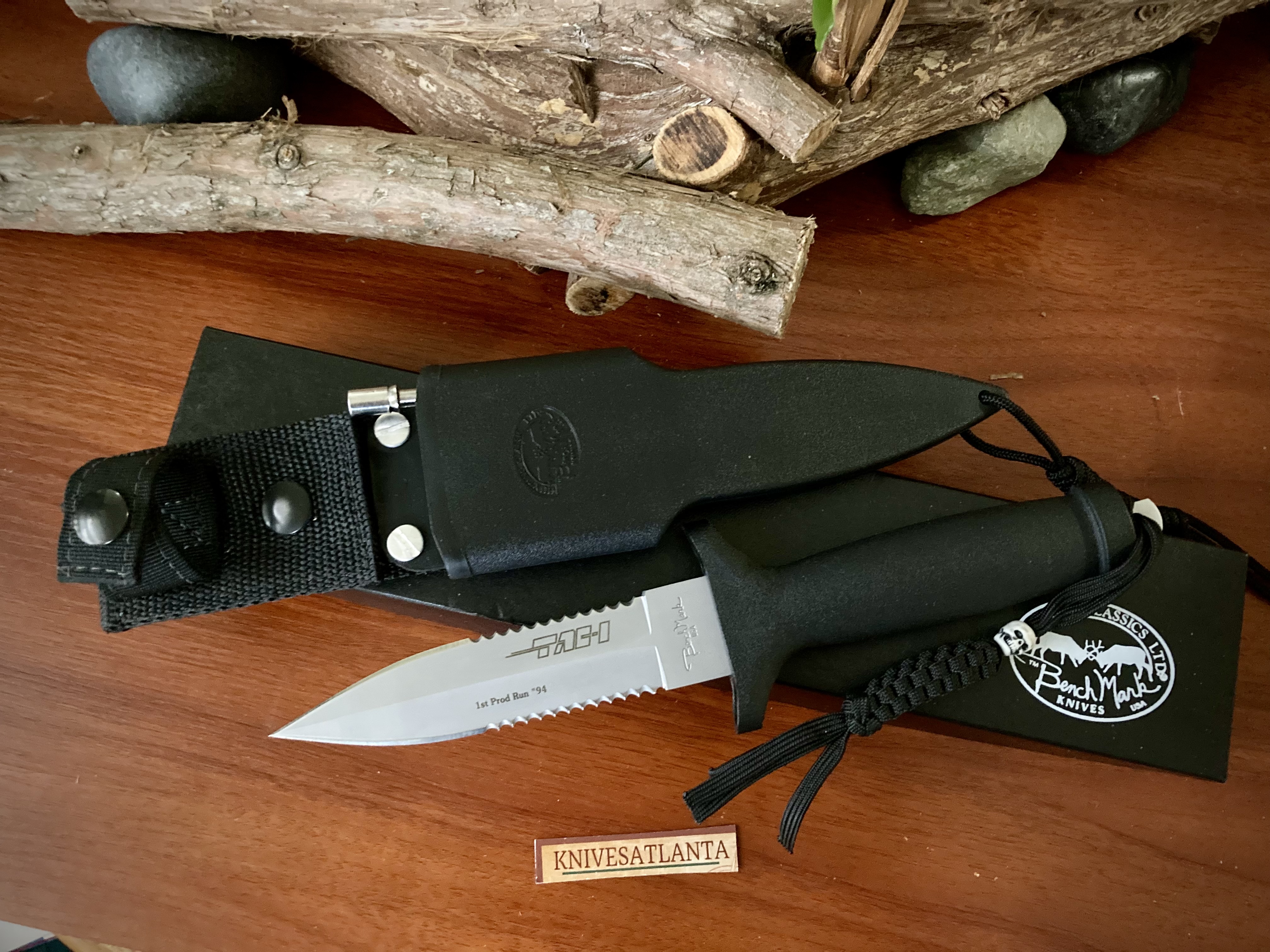 BenchMark Knife ~ Tac 1 ~ First Production Run 1994 ~ Vintage