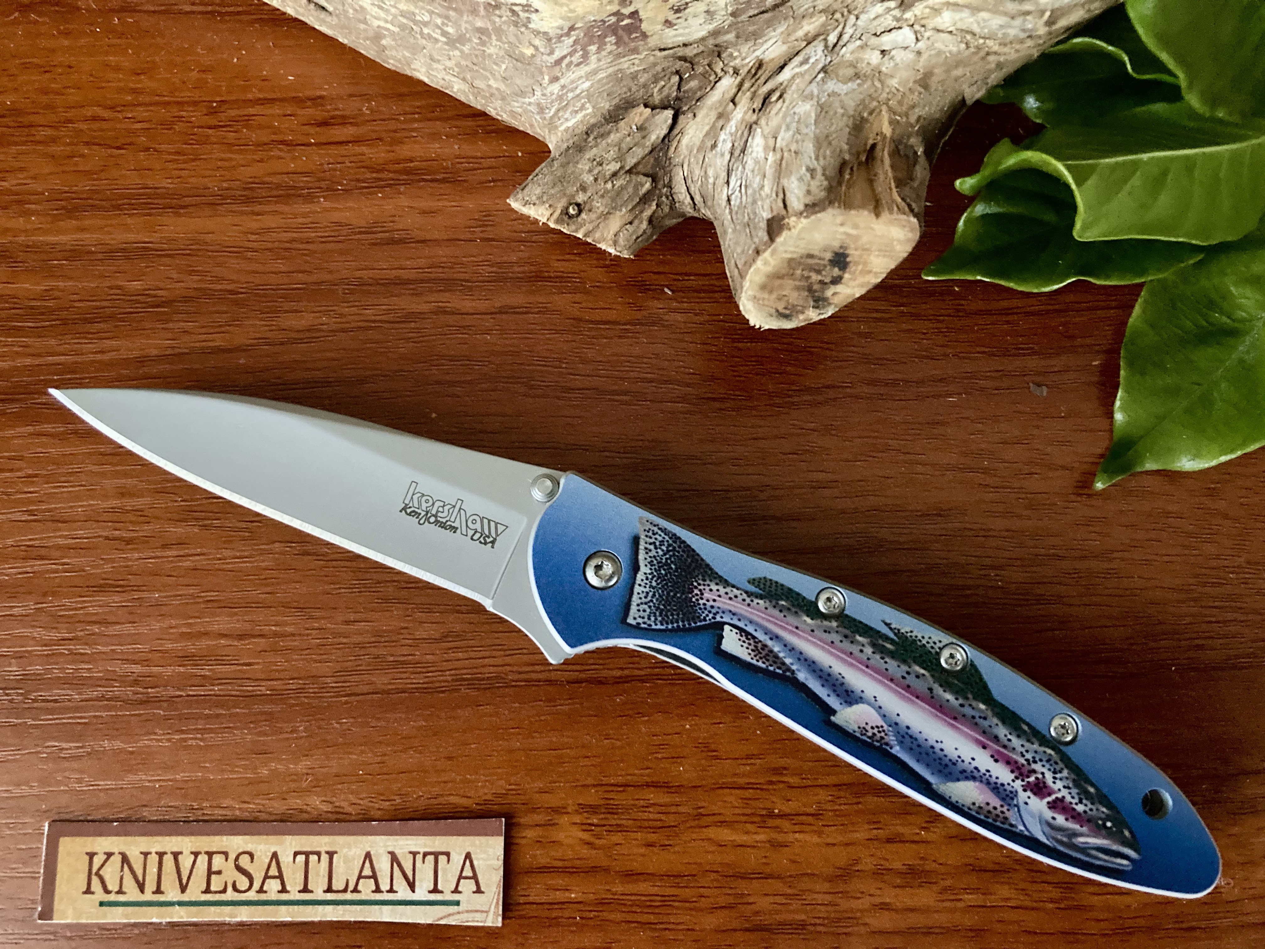 Kershaw Leek 1660 Trout ~ Vintage 2006