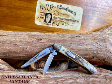 洋書古書 日記☡✍SALE‼️ Case XX USA 1 Dot (1979) Bradford Centennial Stag 52027 SSP