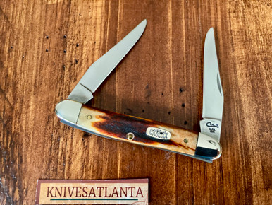 CASE XX USA RED STAG MUSKRAT 1996 ~ Vintage