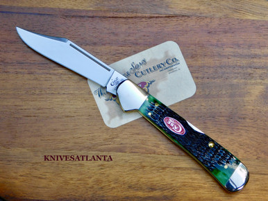 CASE Bermuda Green Bone Rogers Jig CopperLock® - KnivesAtlanta