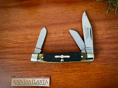 RUSSELL (GREEN RIVER WORKS) Sawcut STOCKMAN KNIFE RU-27 ~ SOLINGEN