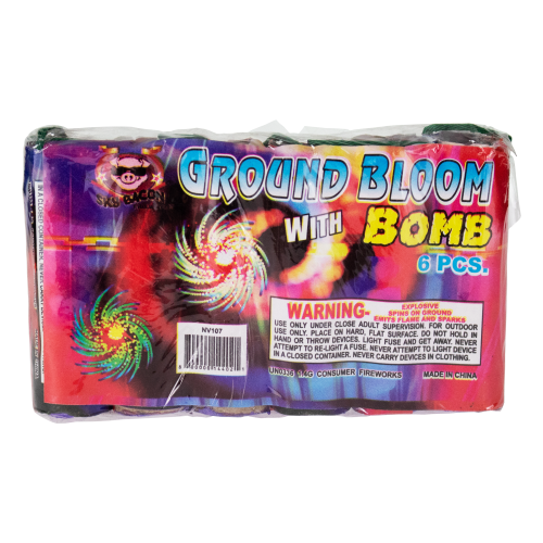Ground Bloom Flower w/Crackle Bomb (Pack)