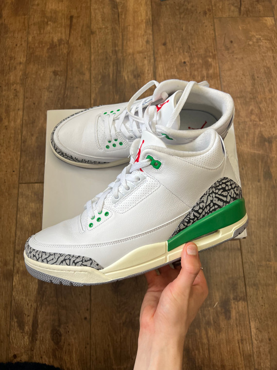 Jordan 3 lucky green (UK 9)