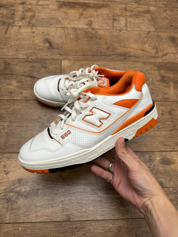 New Balance 550 White Orange (UK 8)