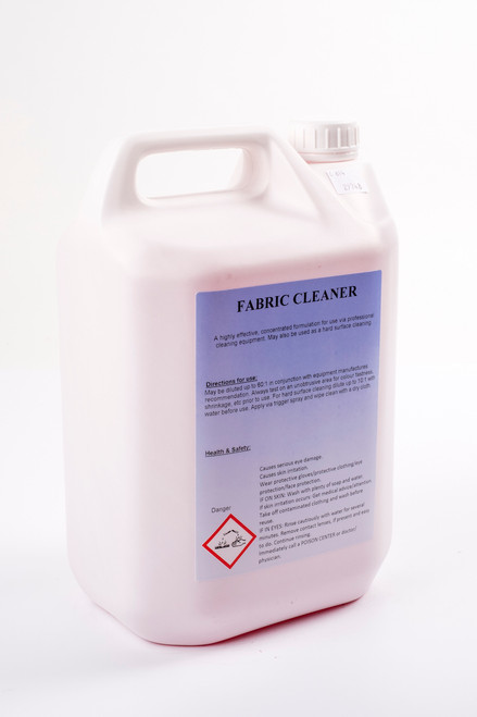A highly effective detergent cleaner with a mild floral fragrance for use via professional fabric, upholstery and carpet cleaning equipment.